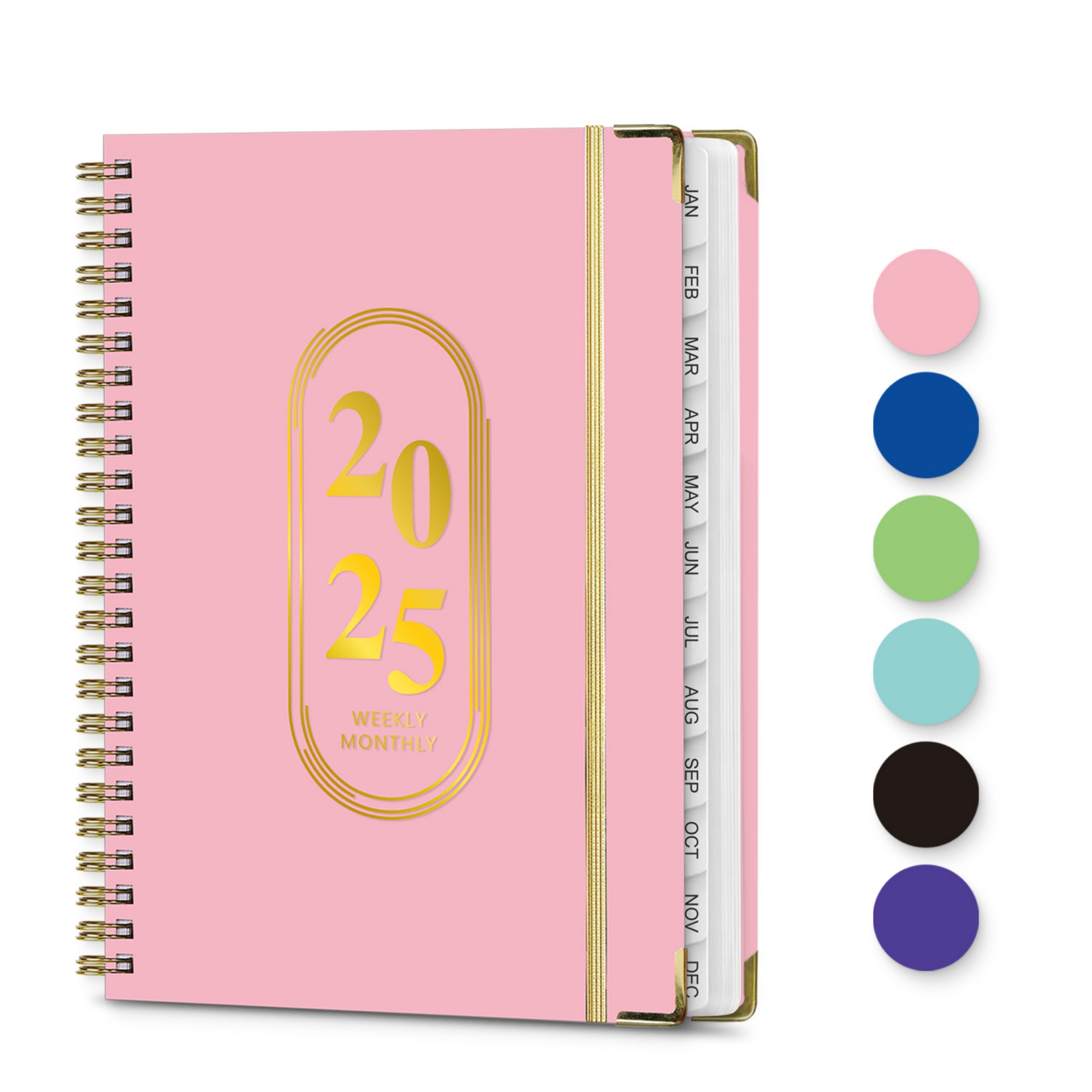 Weekly Monthly Planner 2025 2