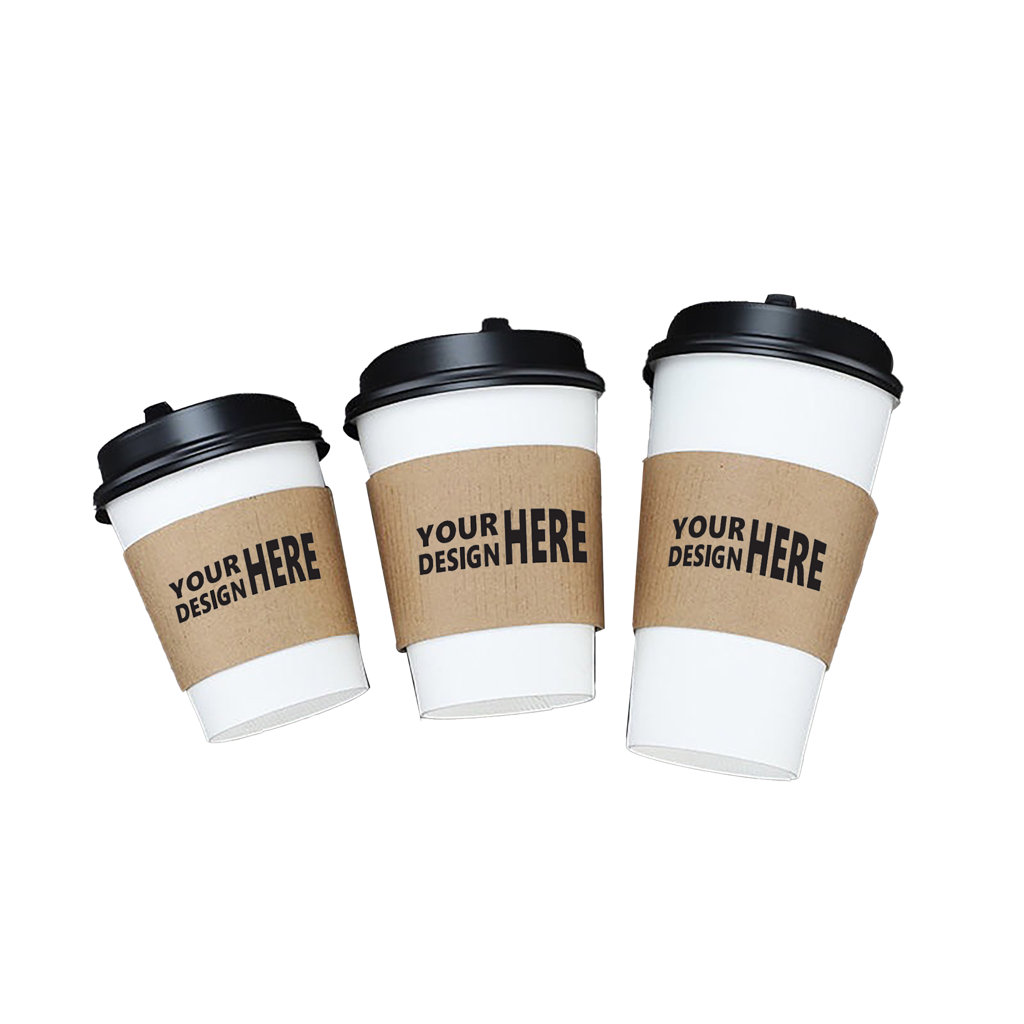 Kraft Corrugated Paper Cup Sleeve 2