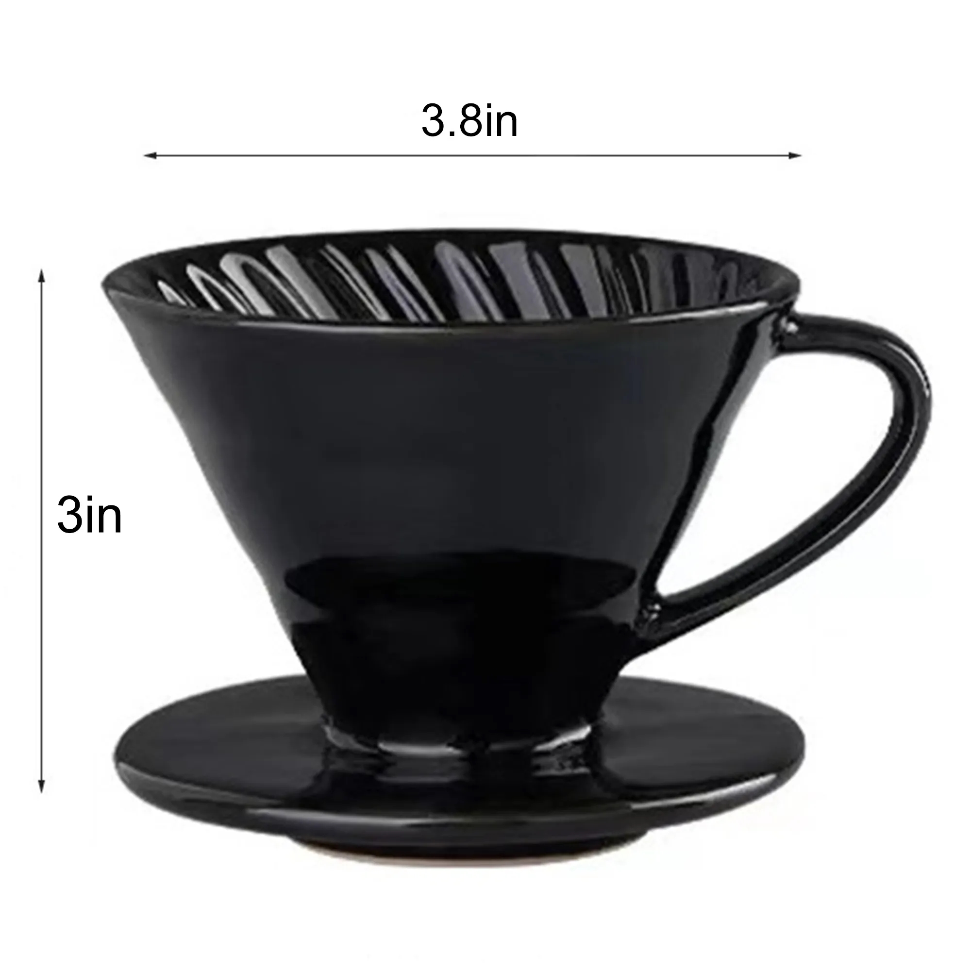 Ceramic Coffee Filter Pot Set 4