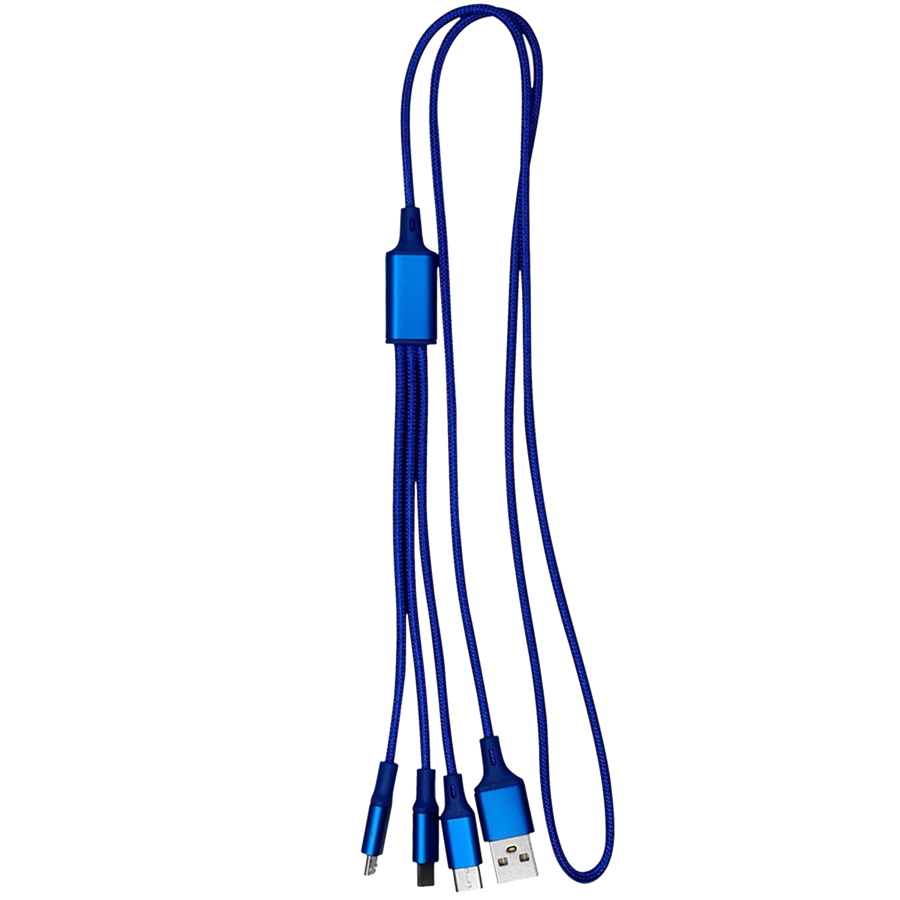 3-in-1 Multi-Device Metallic Charging Cable 7