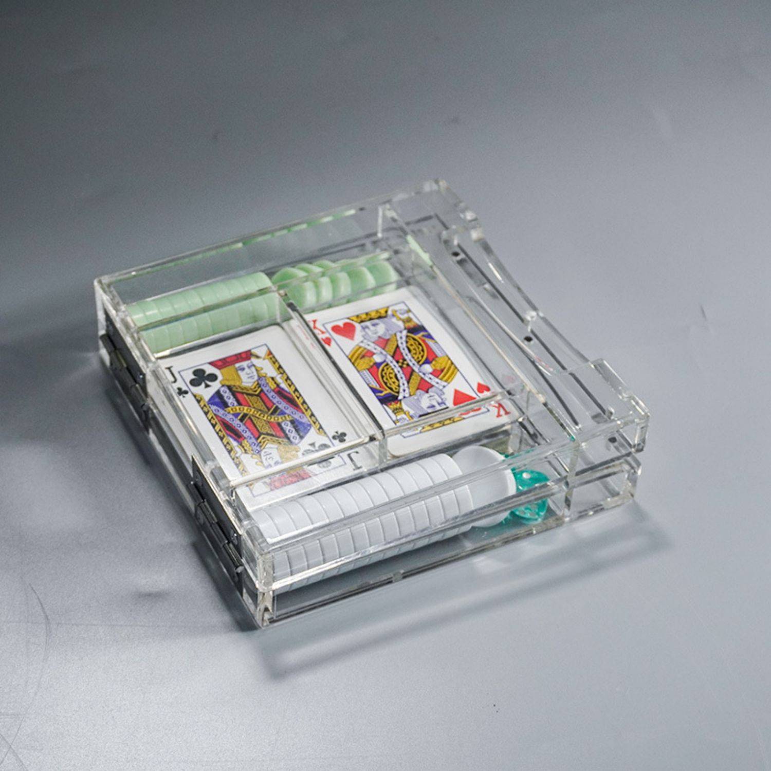 Acrylic Playing Card Box 2