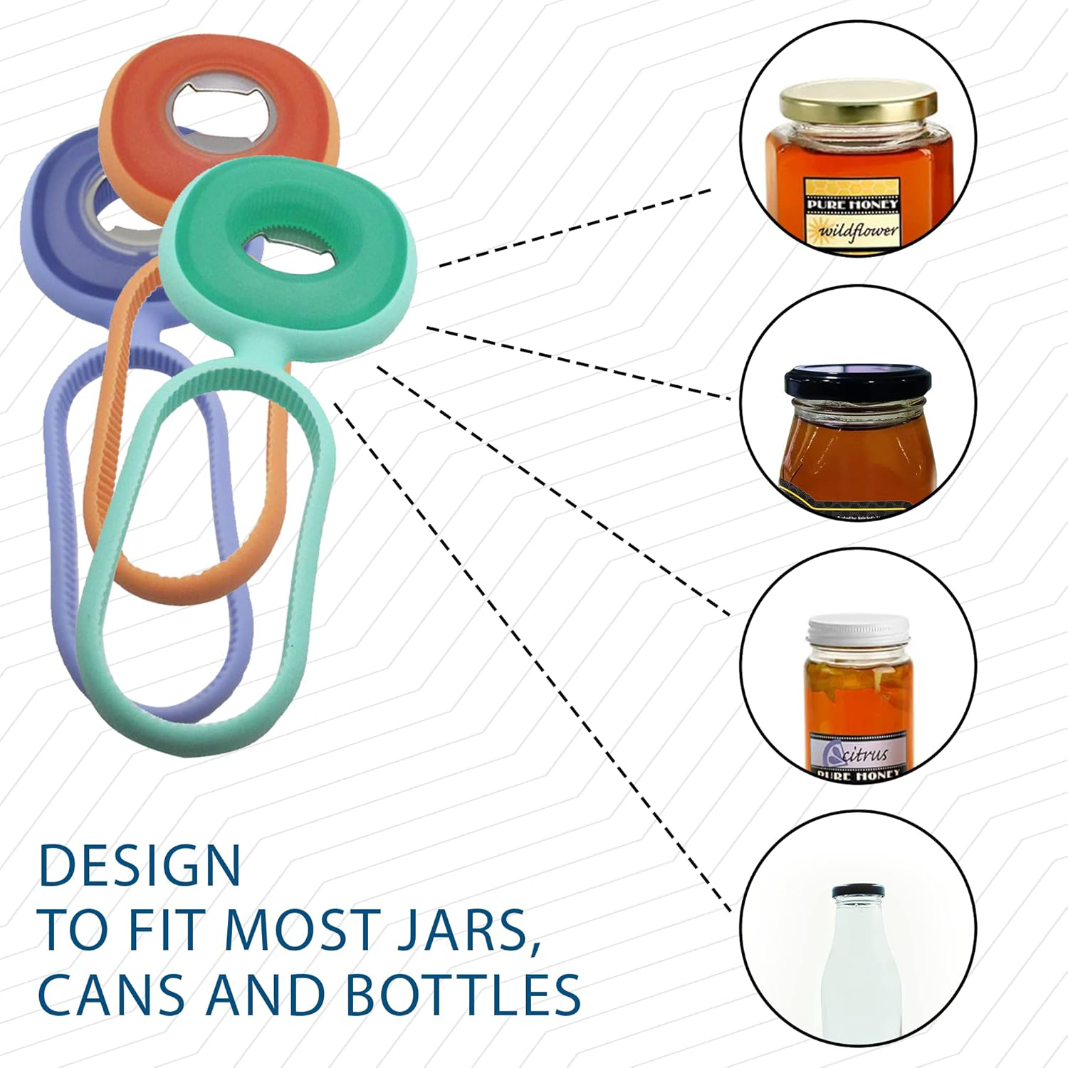 3 In 1 Silicone Bottle Opener 3