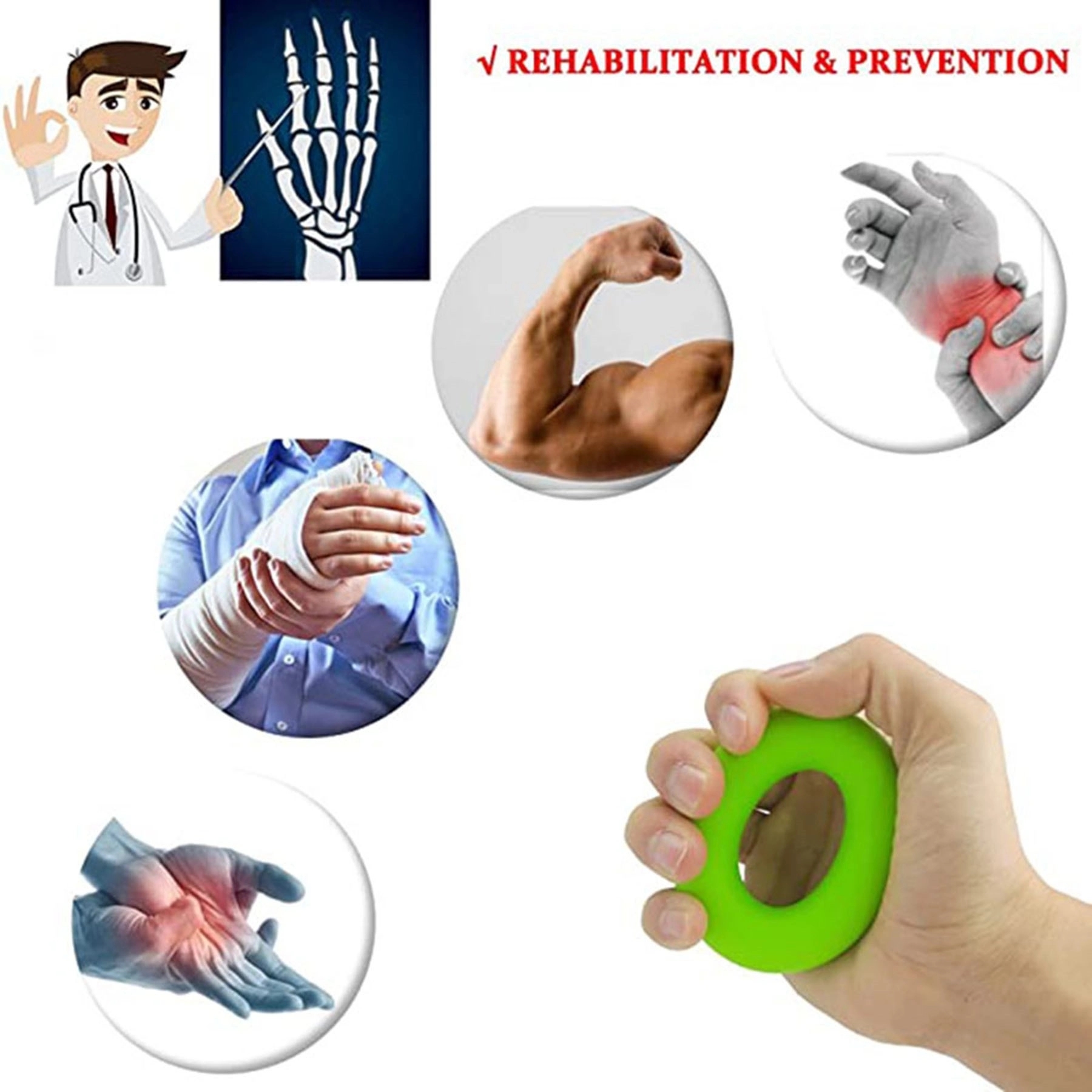 Silicone Hand Grip Strenthener 3