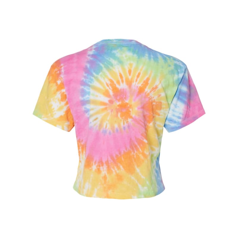 Tie-Dye Ladies' Cropped T-Shirt 7