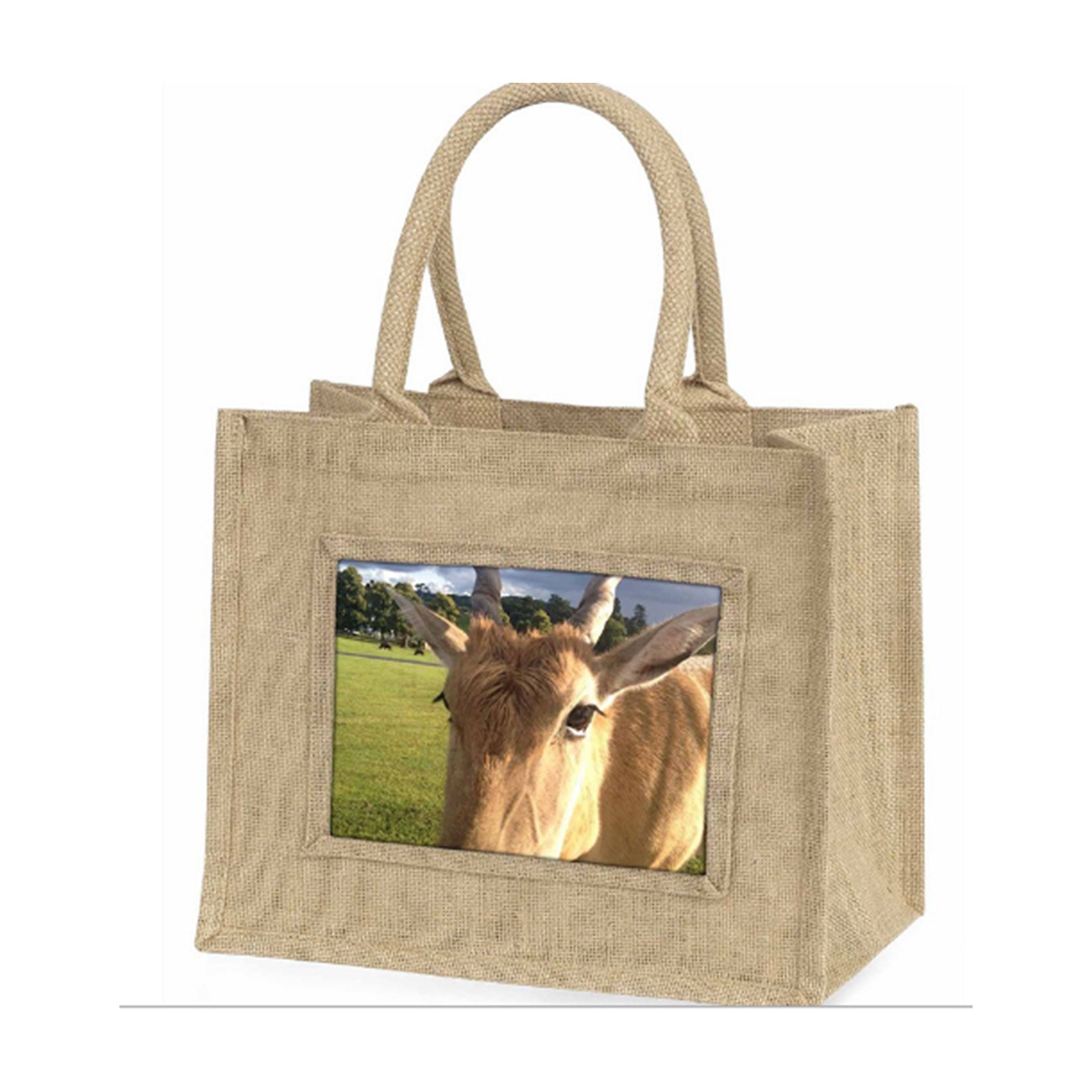 Customized Color Printing Logo Jute Sublimation Tote Bag, custom tote bag with logo imprint 7