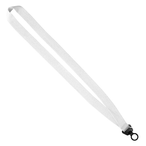 Evolution34 - 3/4" Polyester Welded Lanyard with Trapezoid and Plastic O-Ring 17