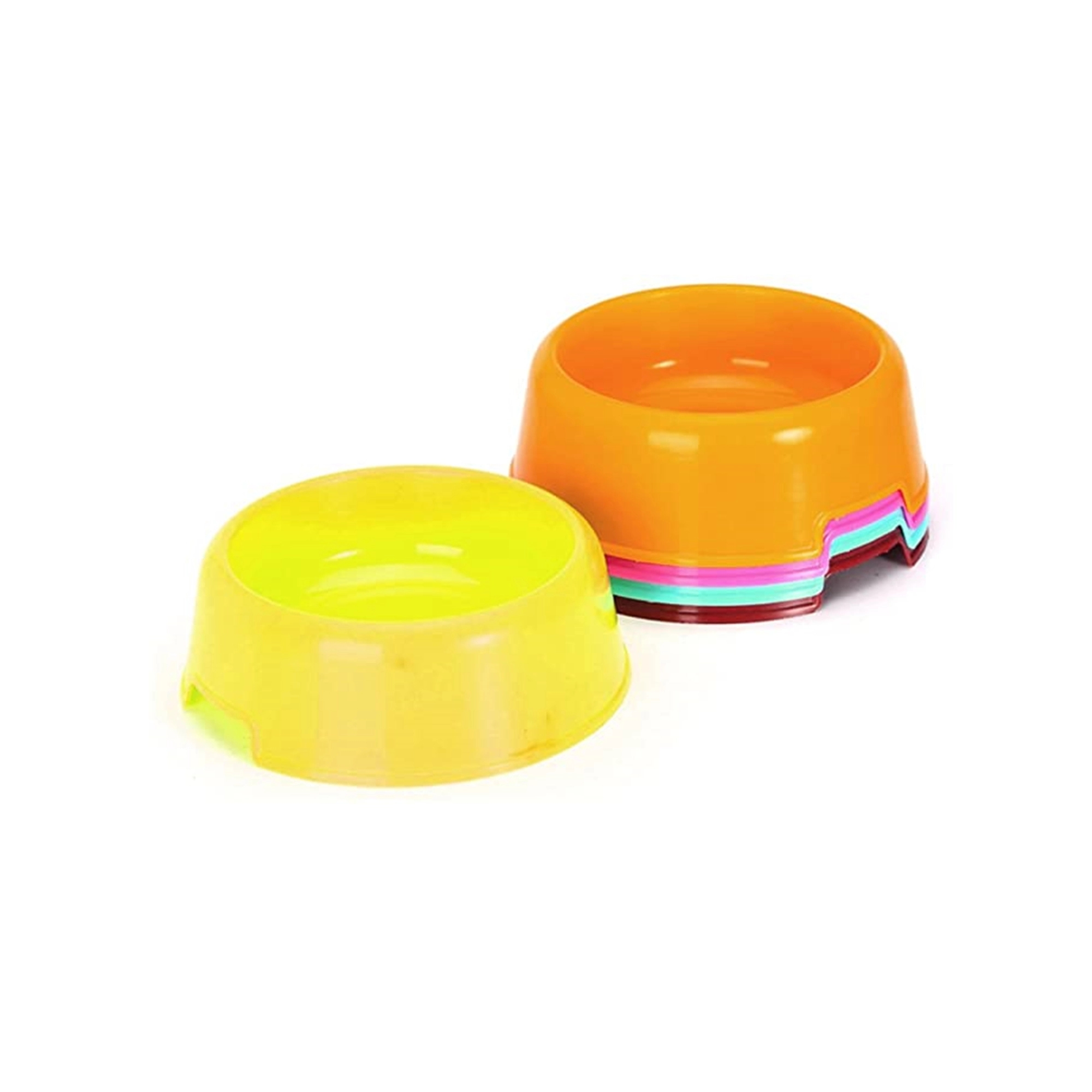 Plastic Candy Color Pet Bowl 9