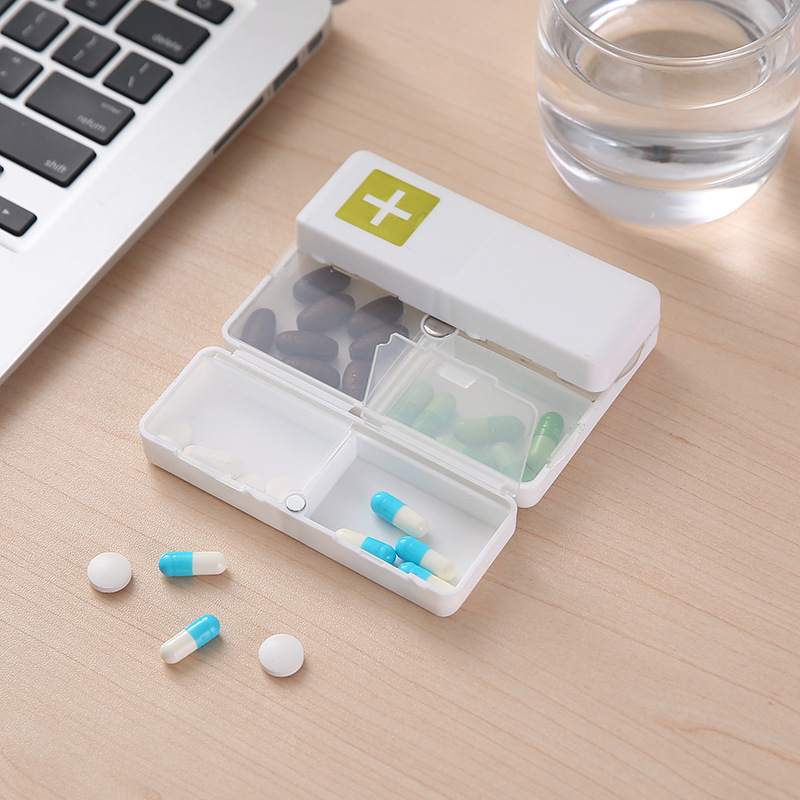 Detachable Weekly 7 Compartments Pill Box 7