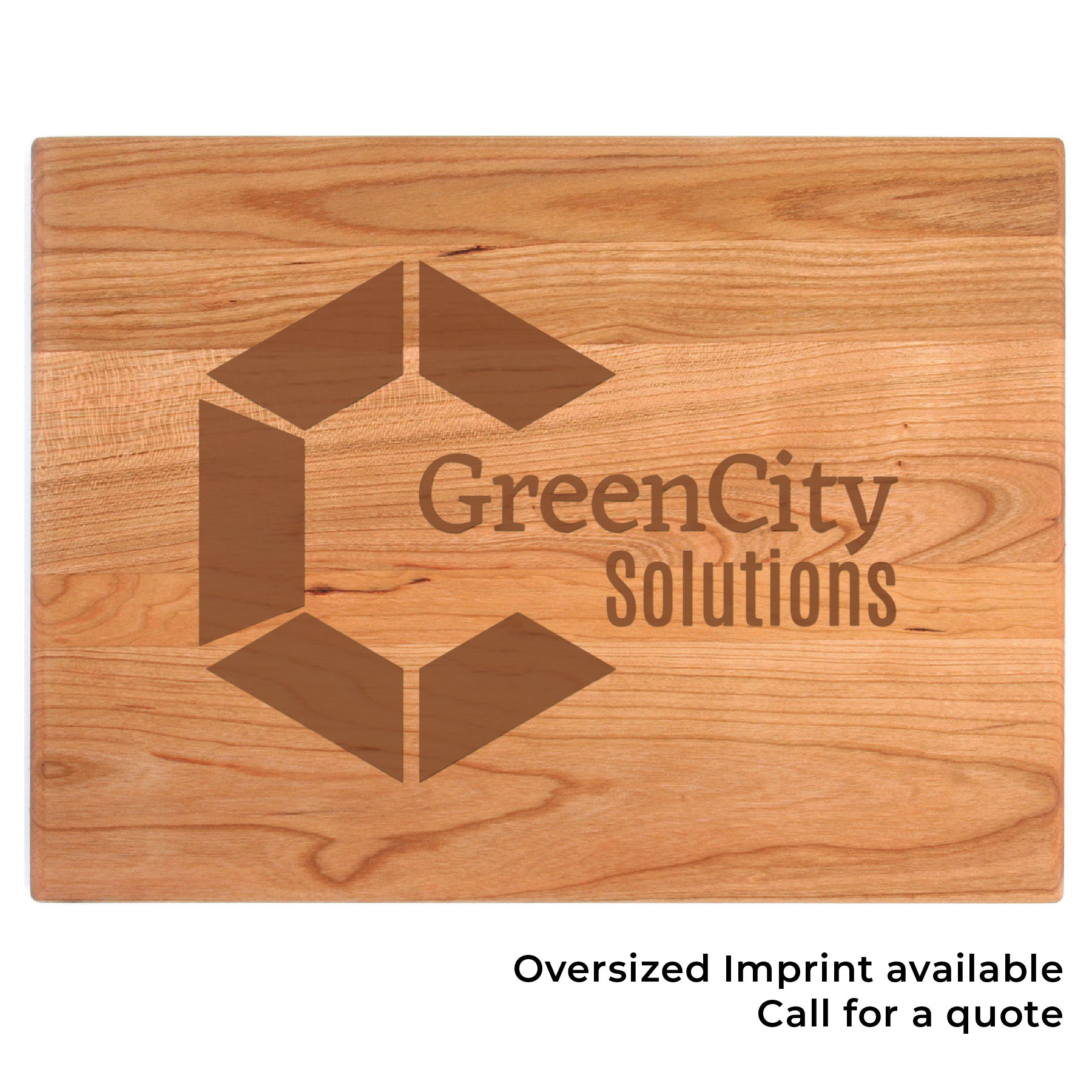 9" x 12" Cherry Rectangular Cutting Board 2