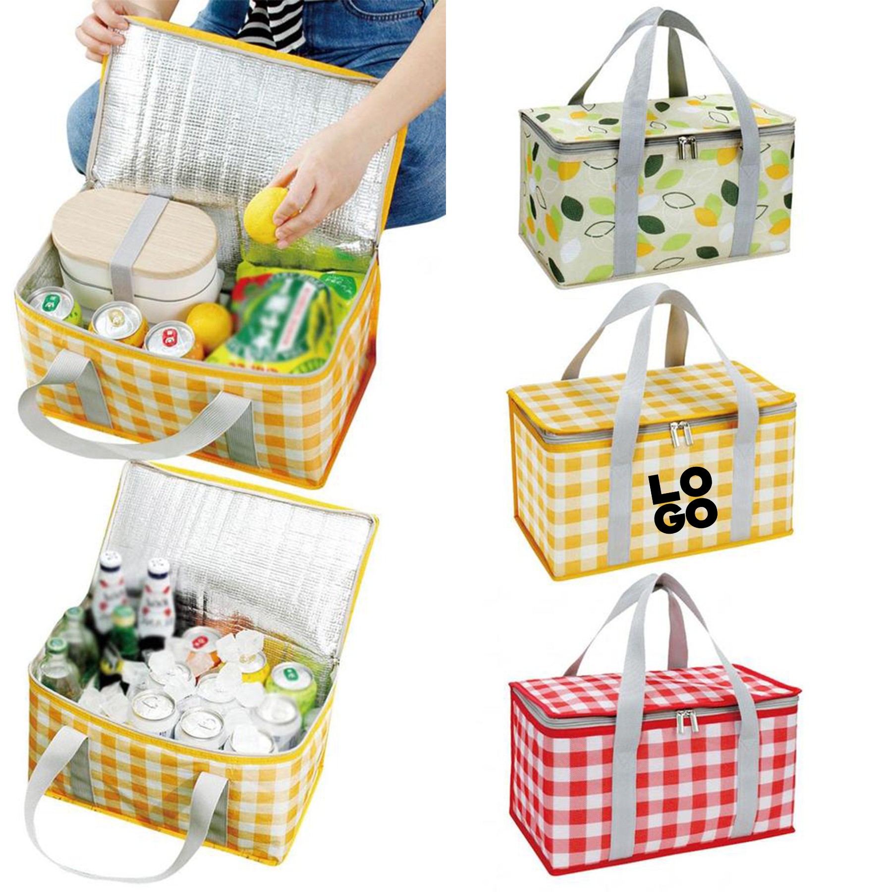 Insulated Tote Bag For Food