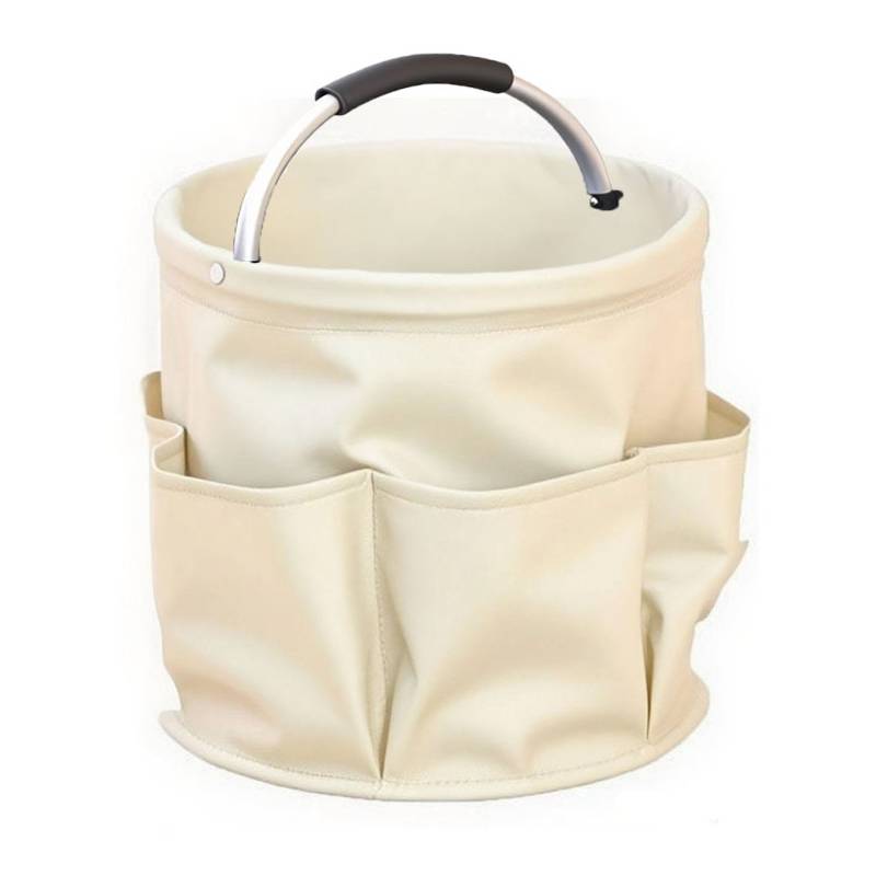 Foldable Oxford Bucket W/ 6 Pockets 3