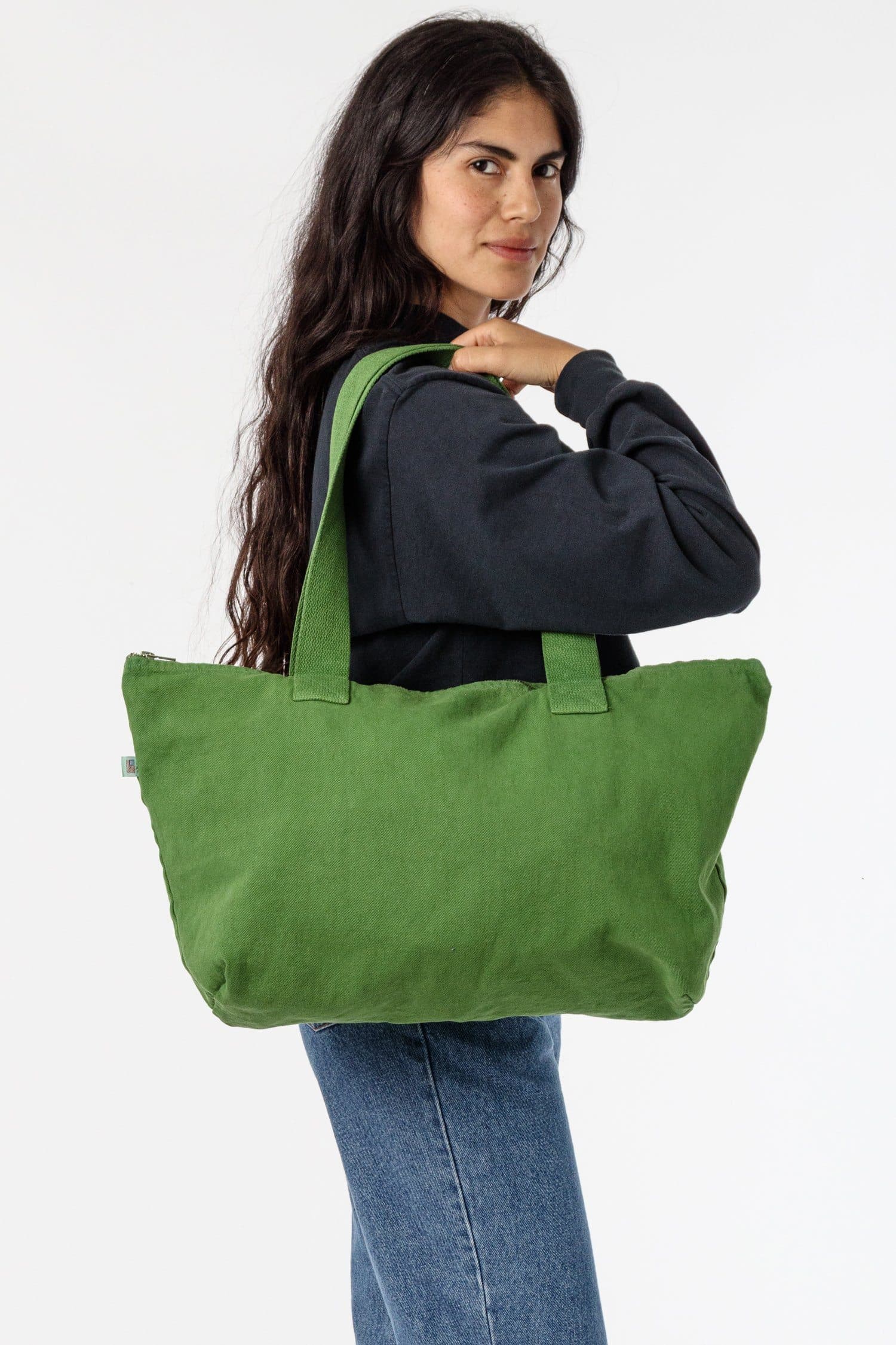 Carry All Zip Tote Bag, custom tote bag with logo imprint 8