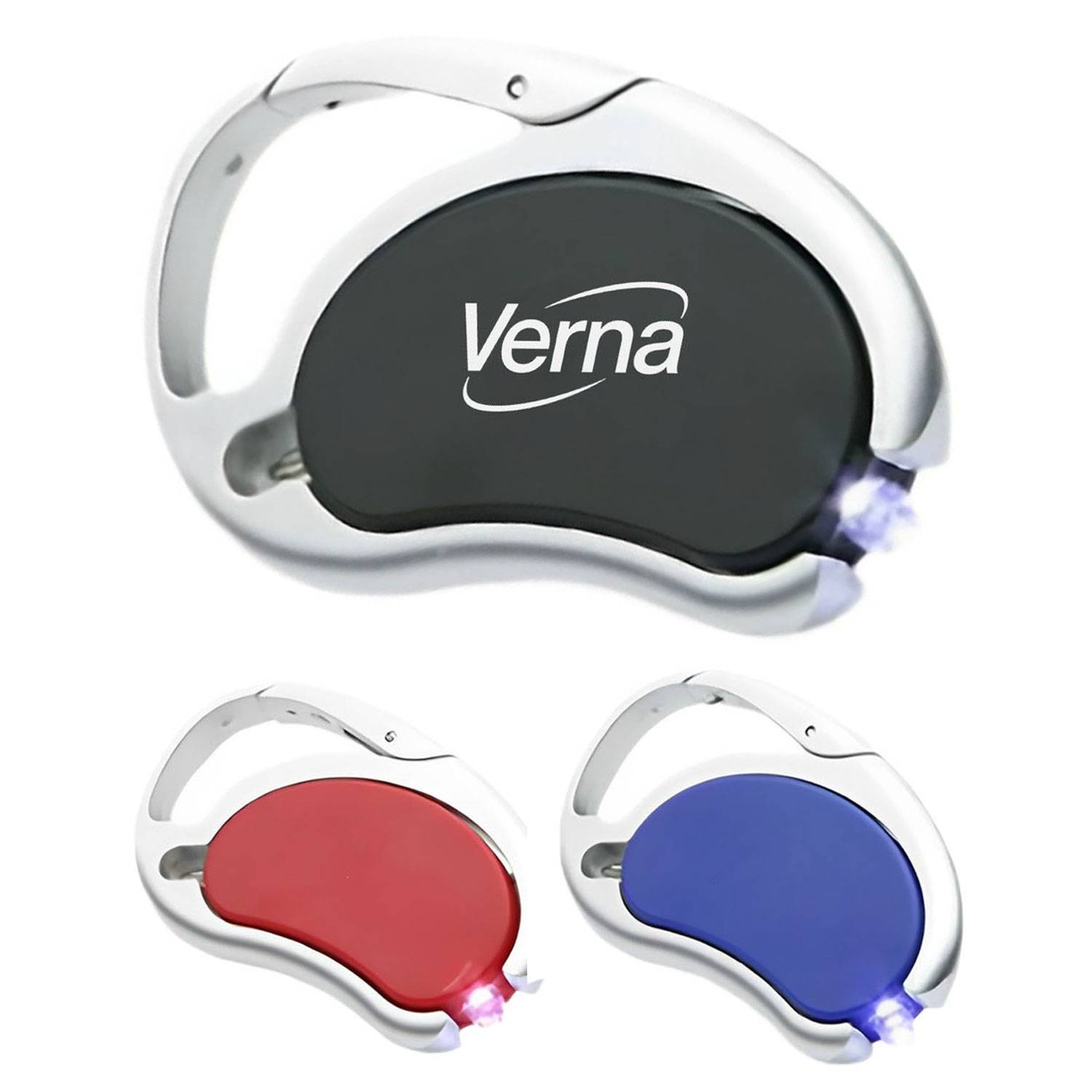 ABS Carabiner Swivel light & Pen 1