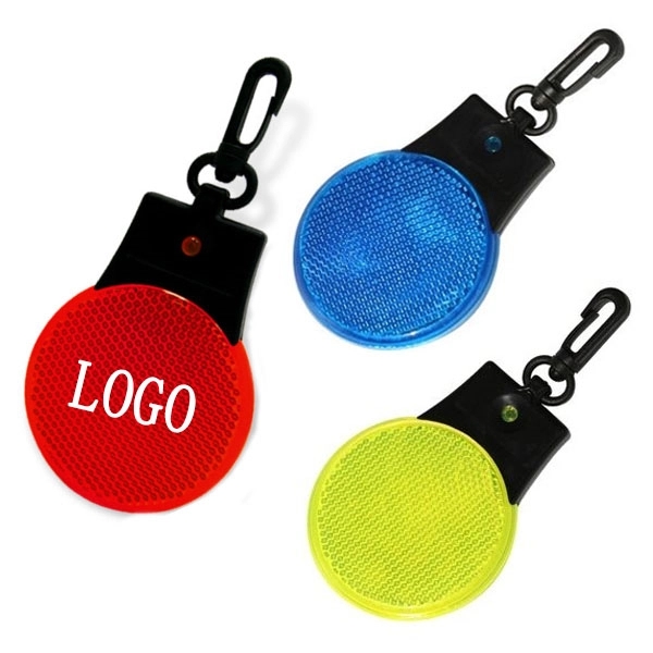 Flashing Reflector Light With Hook Clip 3