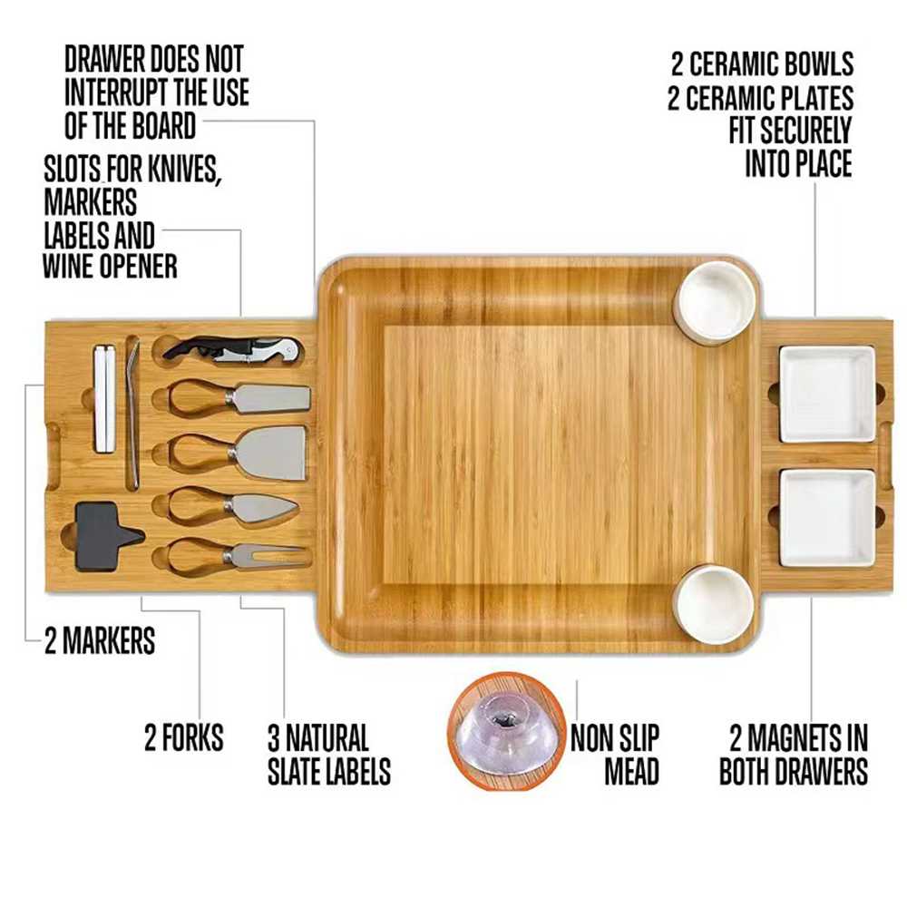 Cheese Board and Knife Set 2