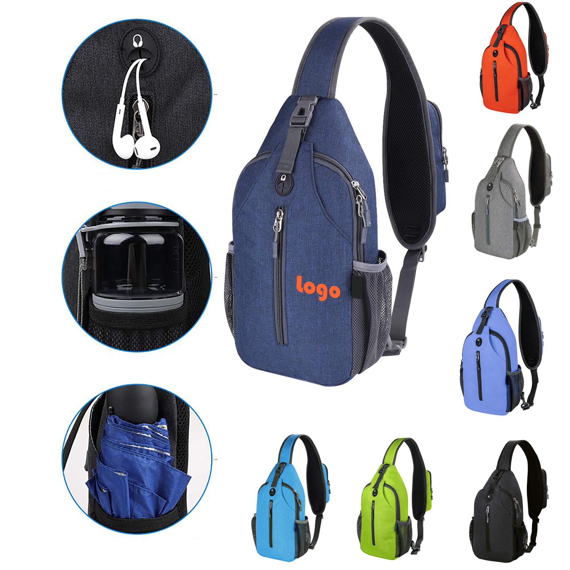 Crossbody Sling Backpack for Travel & Hiking 2