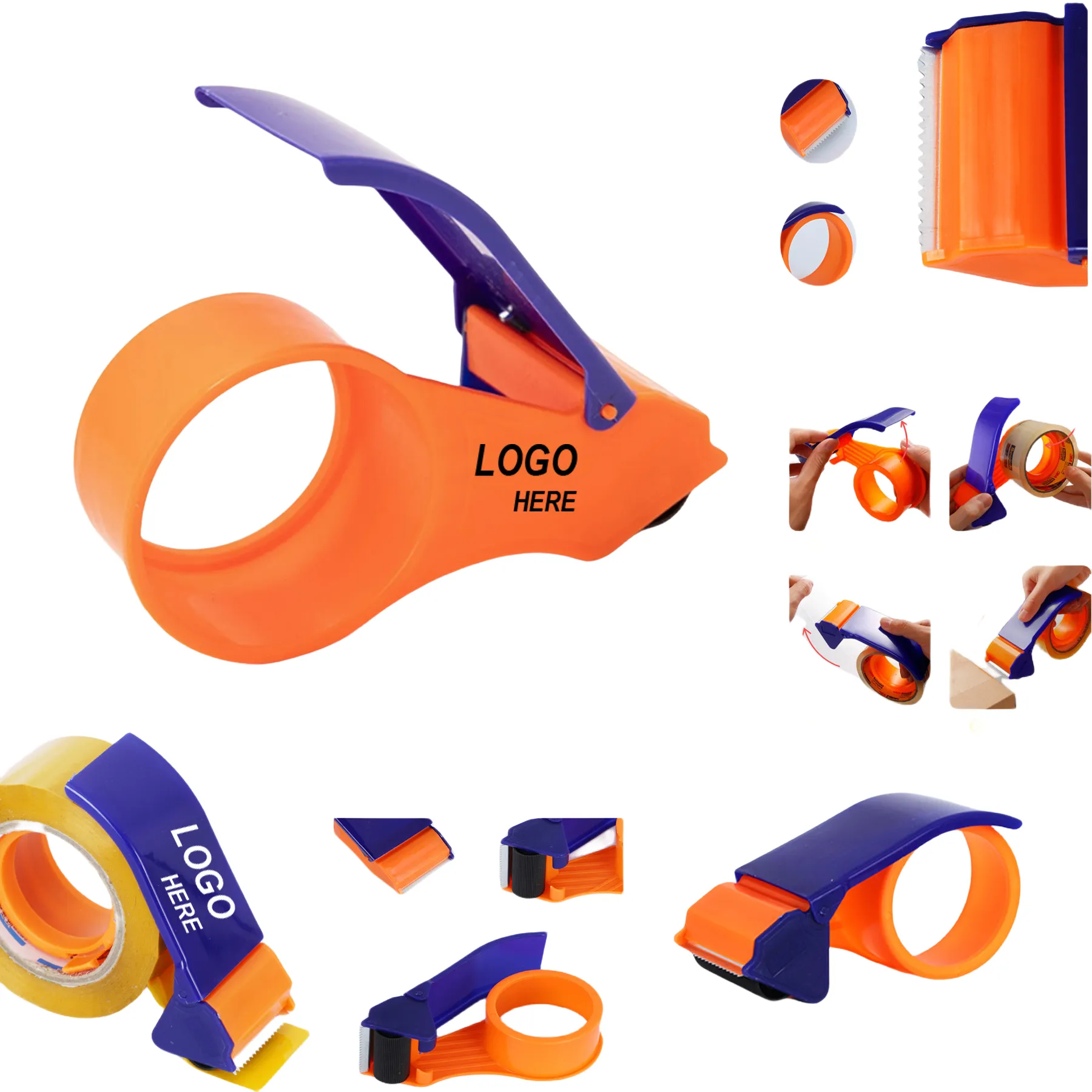 Plastic Tape Dispenser for Box Sealing 3