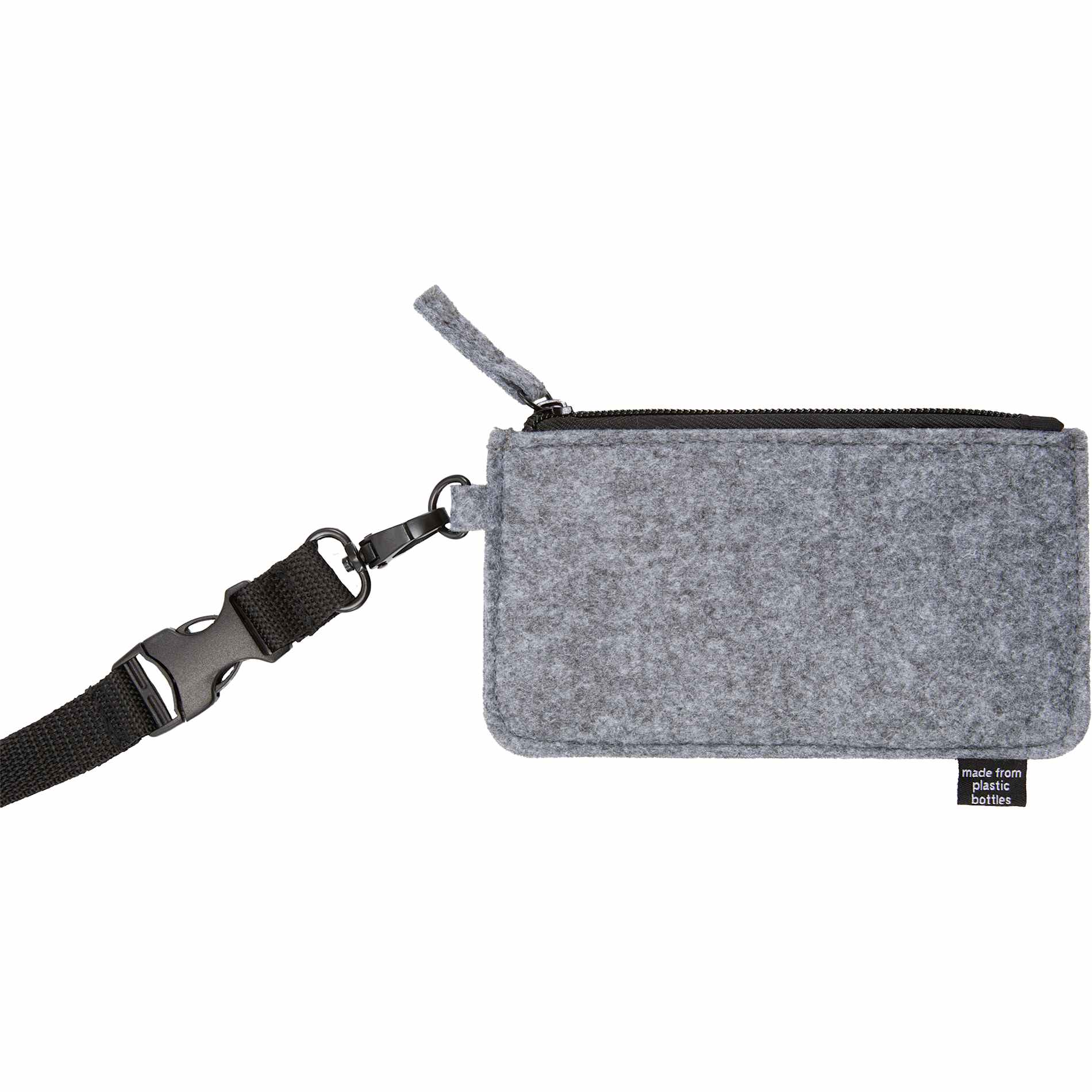 THE GOODS™ Recycled Felt Lanyard Wallet 17