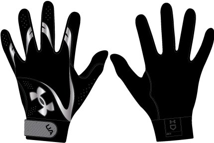 Women's UA Radar Batting Gloves 9