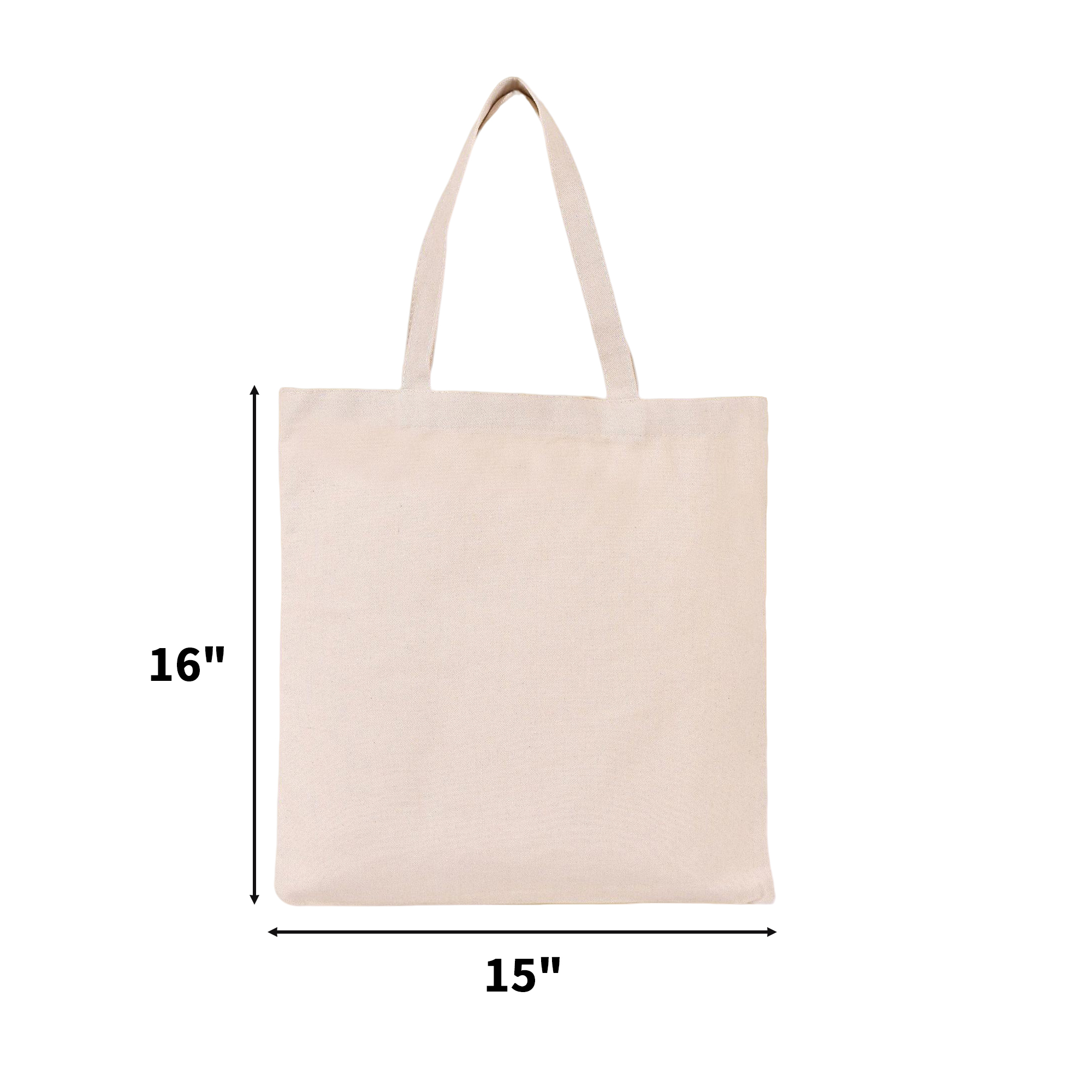 One Hundred Percent Cotton Tote Shopping Bag, custom tote bag with logo imprint 6