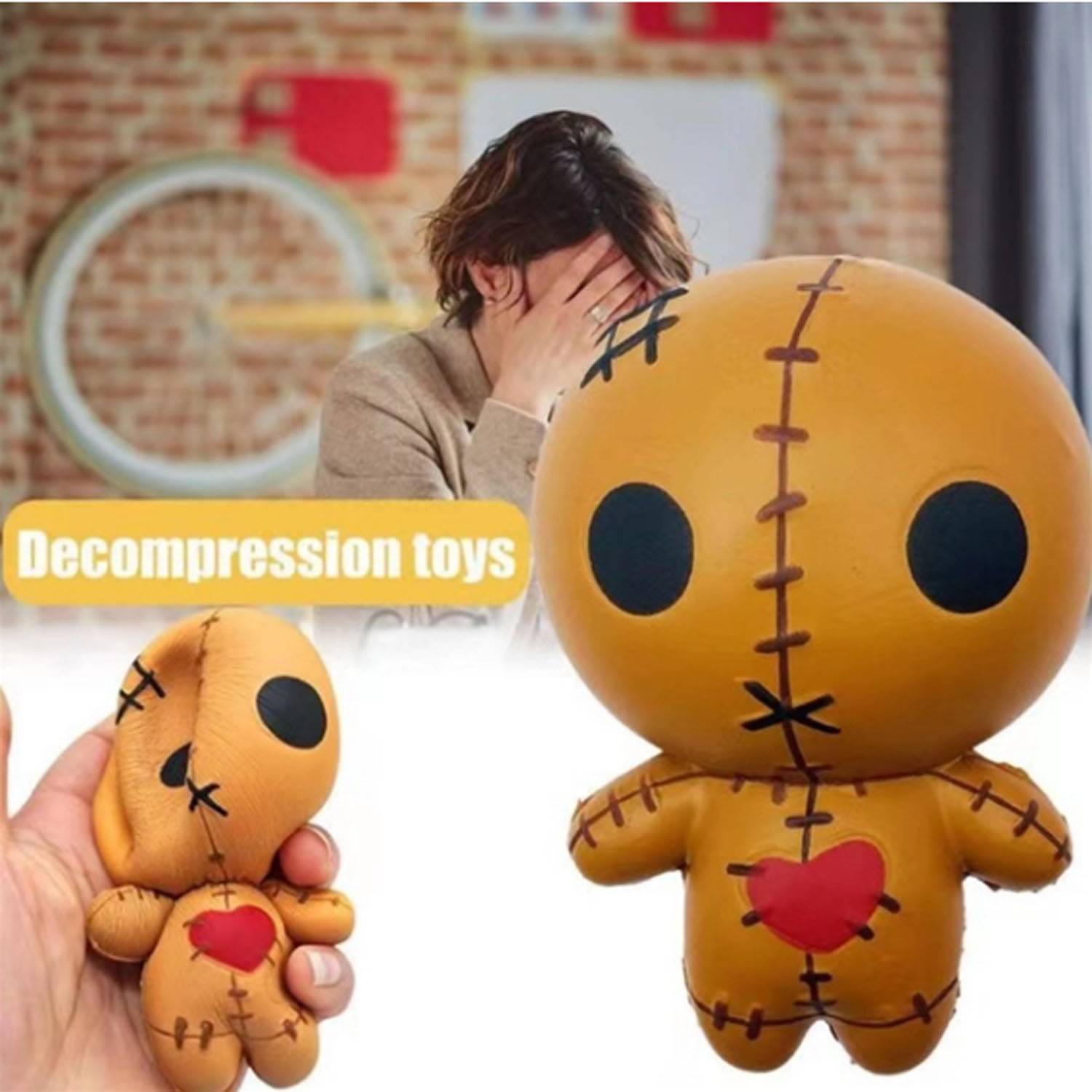 Horror Doll Scented Stress Relief Toy 6