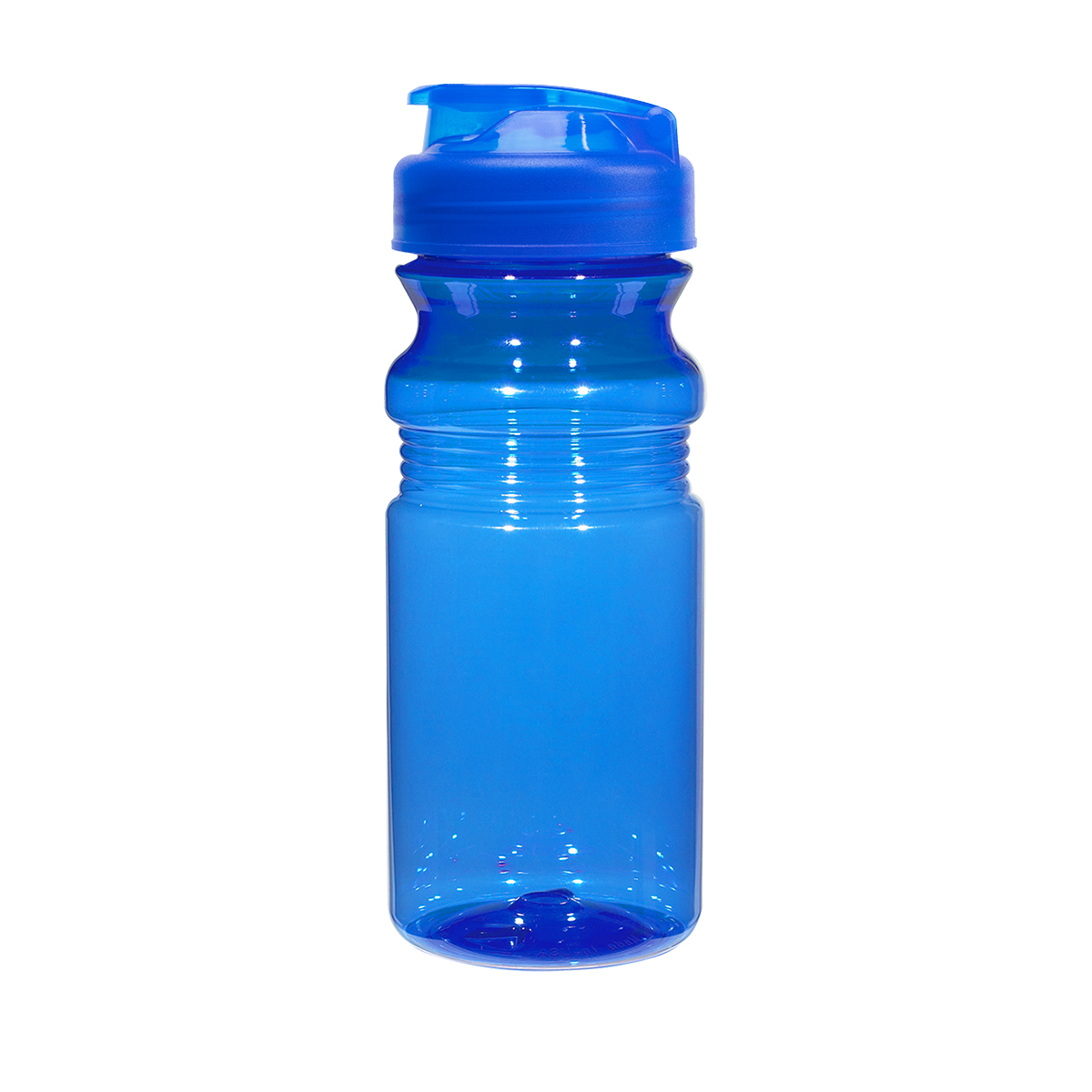 20 Oz. Poly-Clear™ Fitness Bottle With Super Sipper Lid 4
