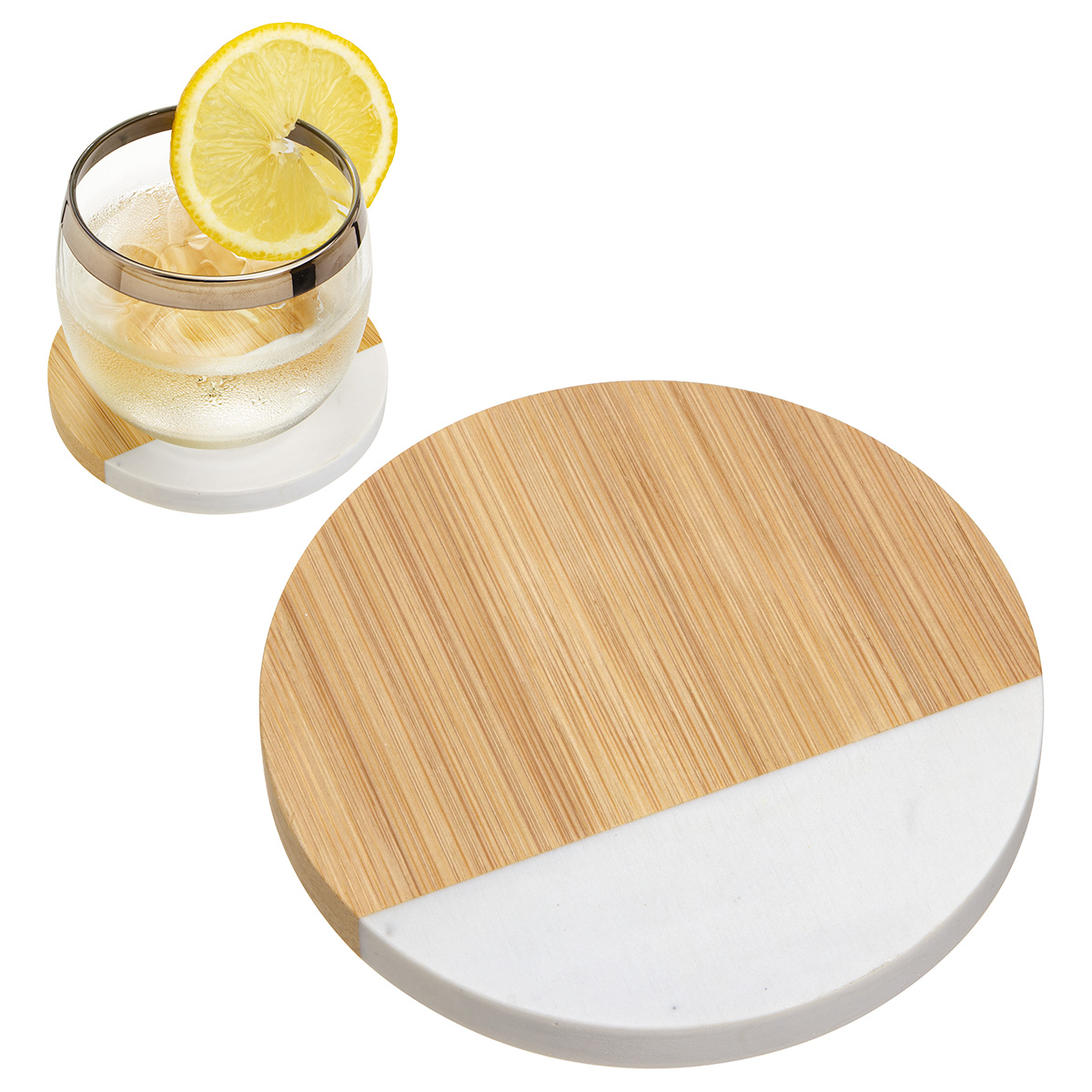 Bamboo/Marble Combo Coaster 2