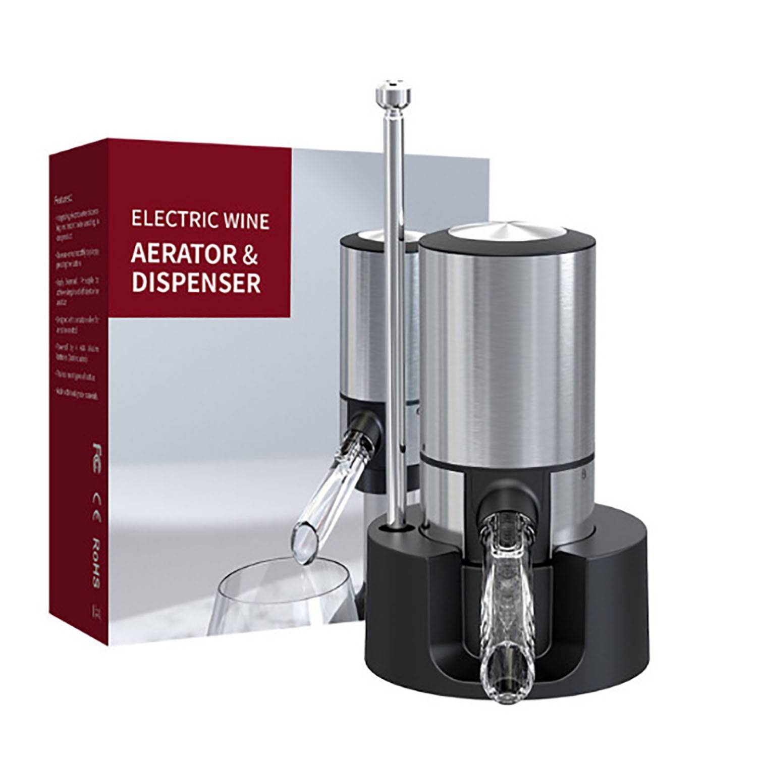 Smart Electric Wine Aerator with Retractable Tube 3