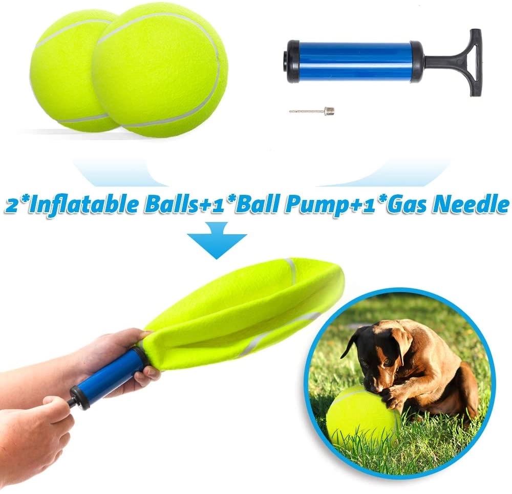 Large Tennis Ball Doggie Puzzle Toys 5