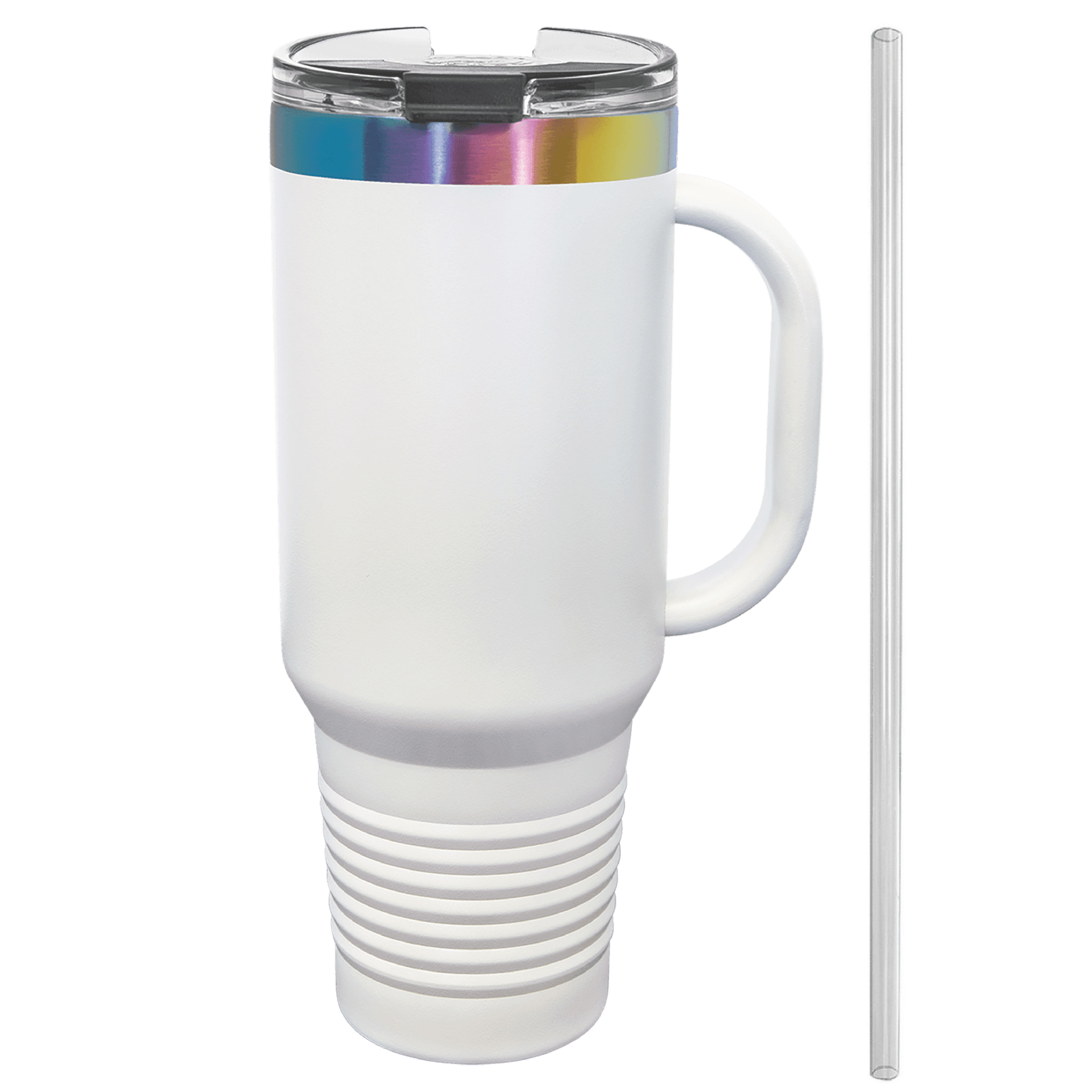 Polar Camel 40oz Prism ION-Plated Travel Mugs w/ Straw 4