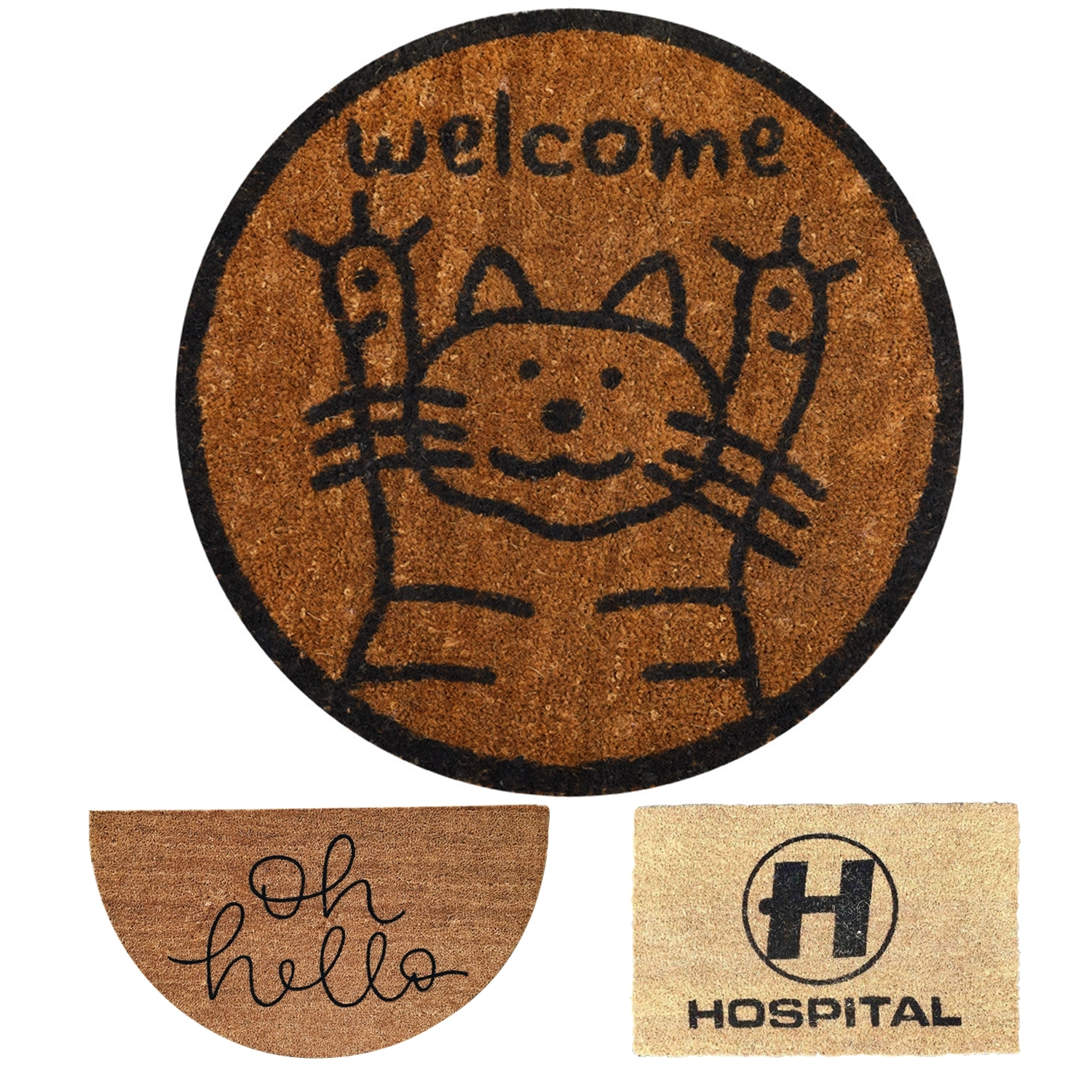 Natural Coir Door Mat 1