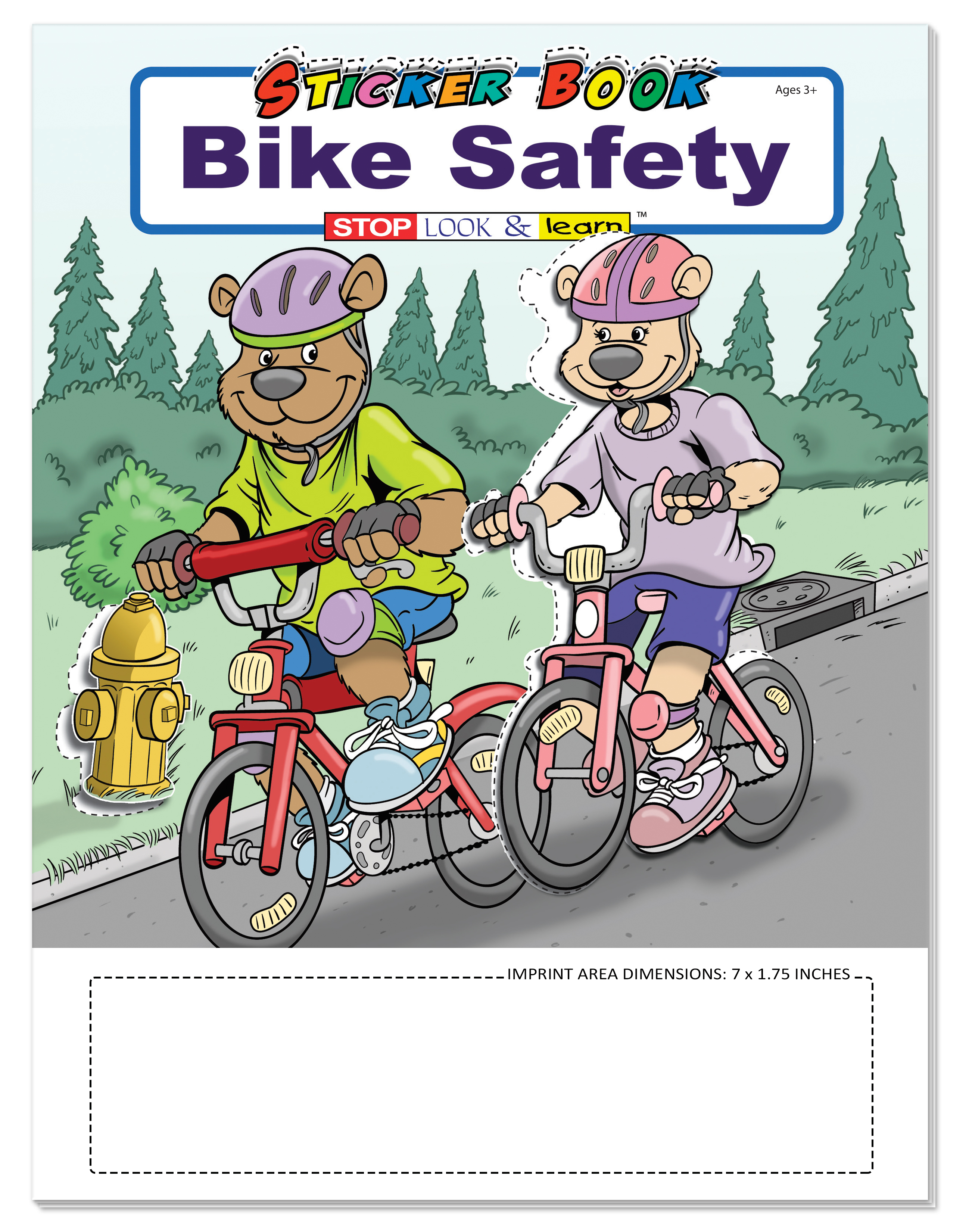 STICKER BOOK - Bike Safety Sticker Book 2