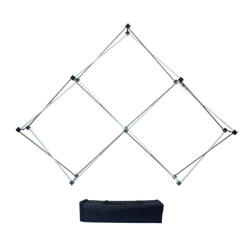 3 Quad Pyramid Table-Top Grid Banner 2