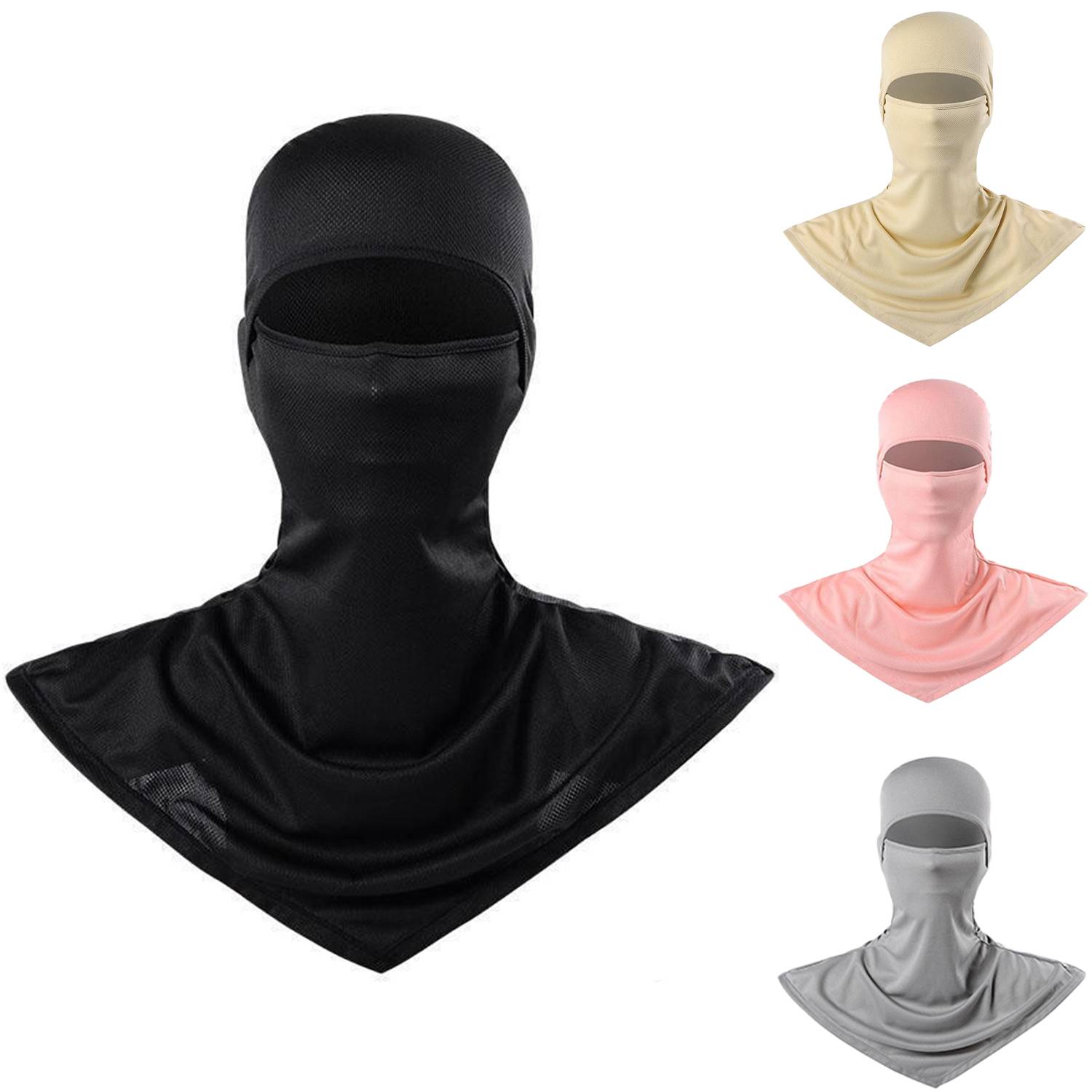 Polyester Sunblock Breathable Cycling Face Mask 7