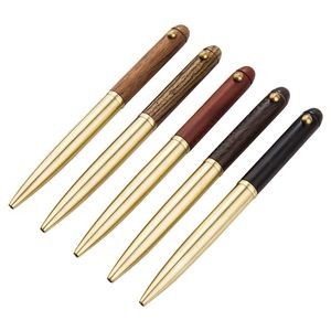Handcrafted Brass Wooden Ballpoint Pen 22