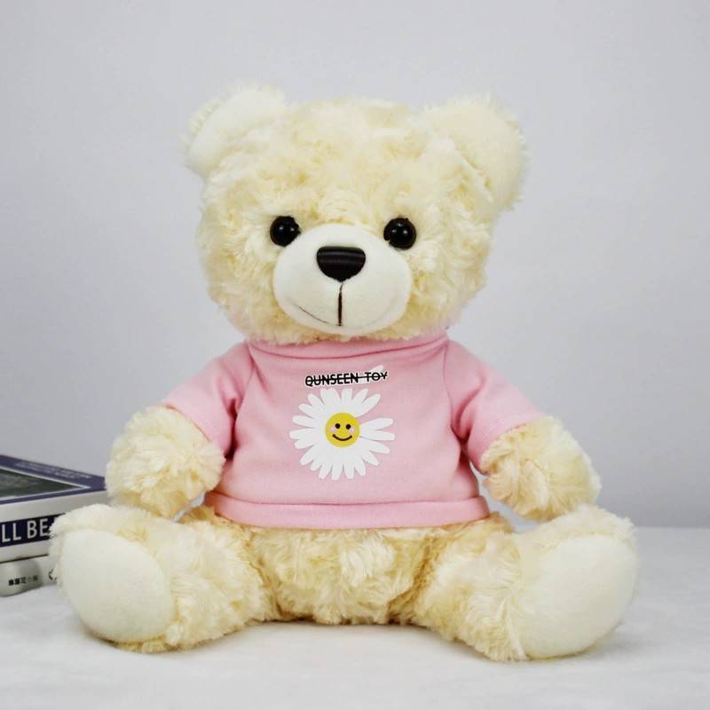 Sitting Plush Bear Doll 4