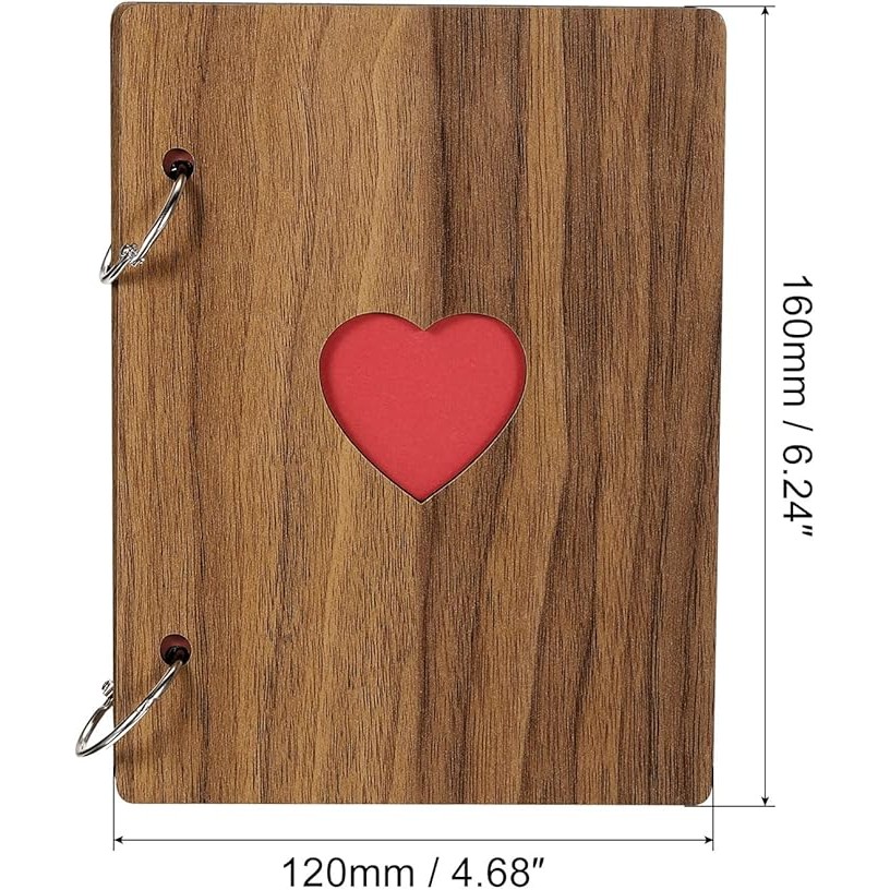 6x4" Wooden Scrapbook Album 2