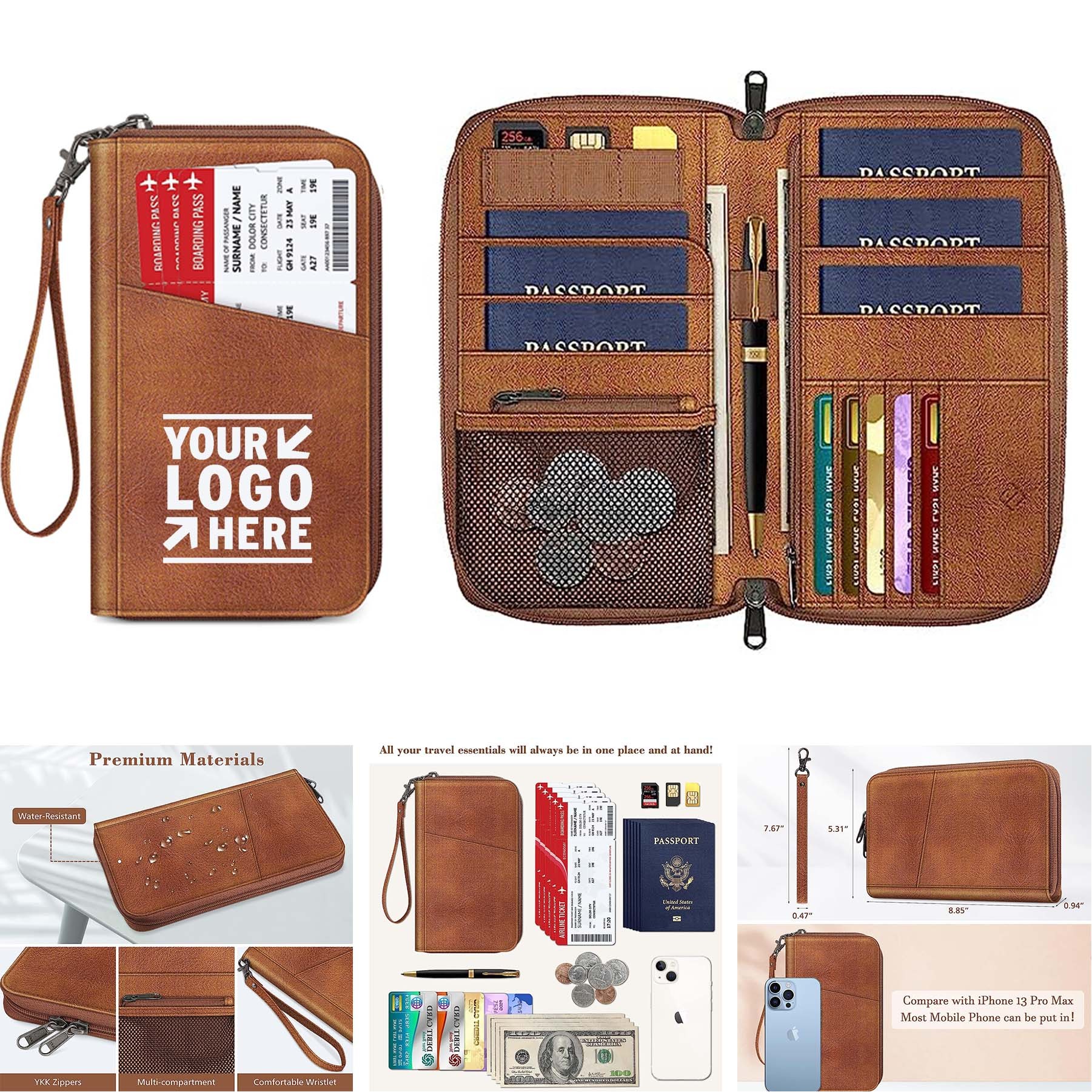 Fintie Family Passport Holder Wallet 3
