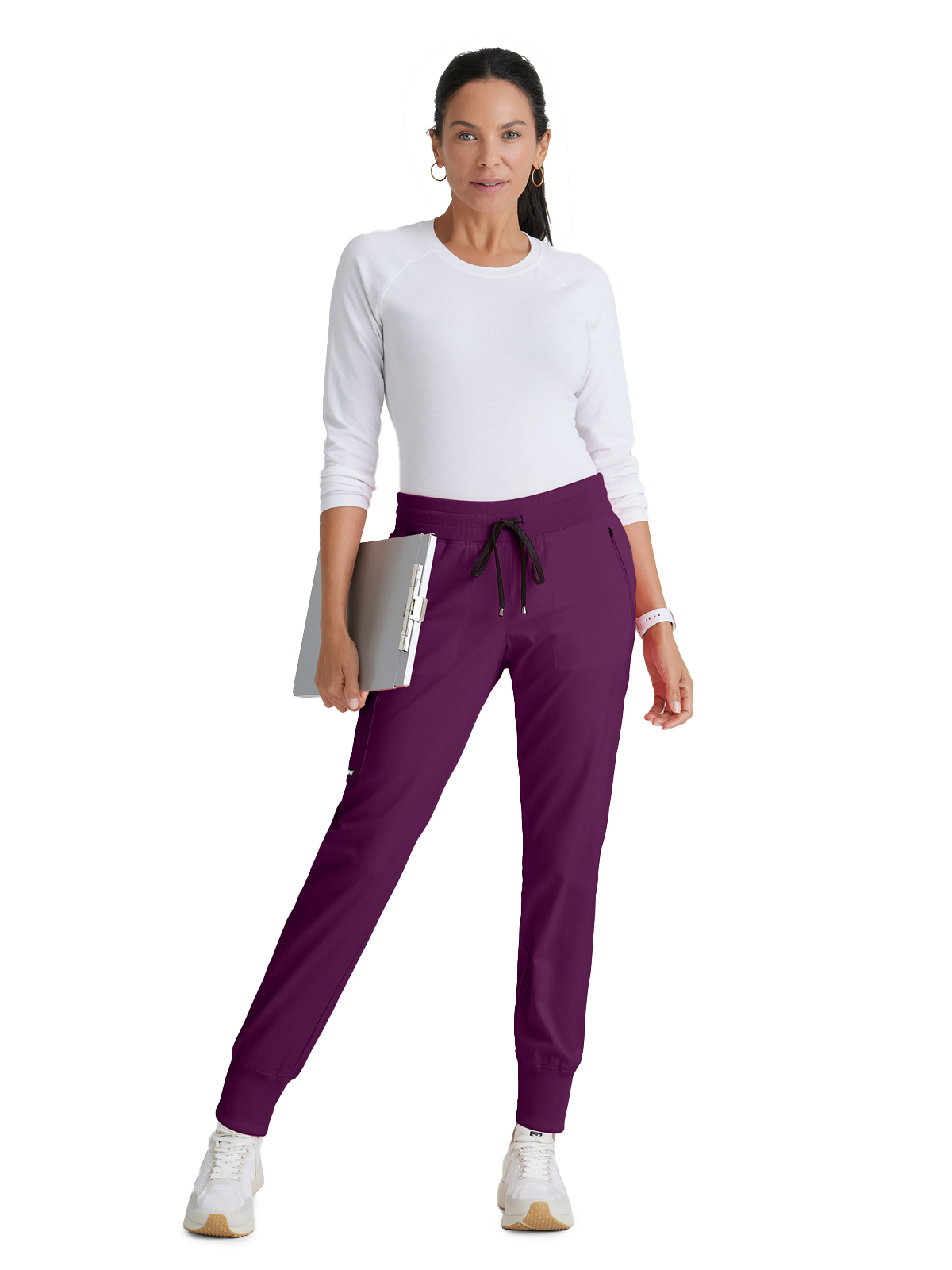 Grey's Anatomy Spandex Stretch - Women's Five-Pocket Eden Jogger Scrub Pant 44