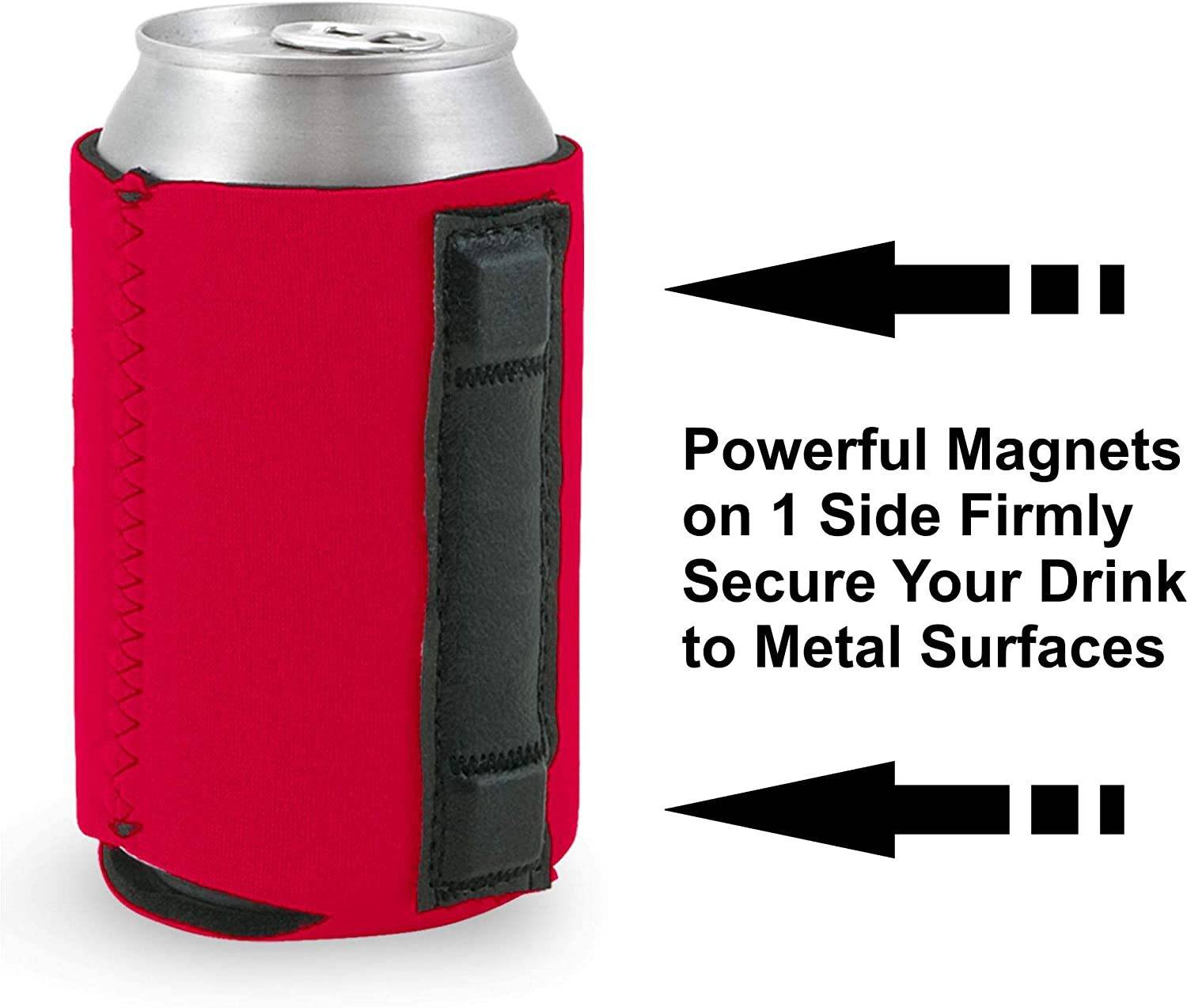 Neoprene Magnetic Cup Sleeve Cover, custom koozie with logo imprint 4