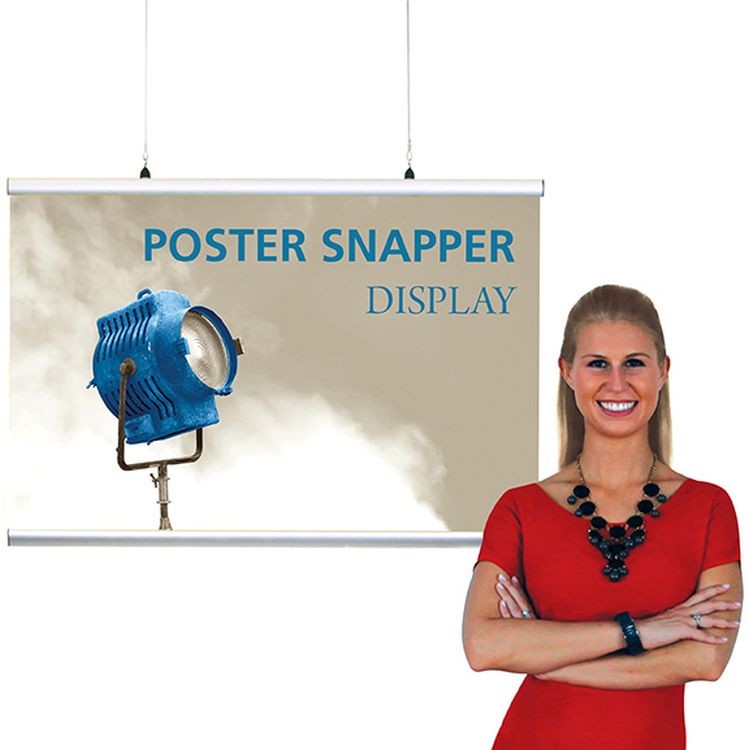 Poster Snapper 30" W Hanging Sign Hardware