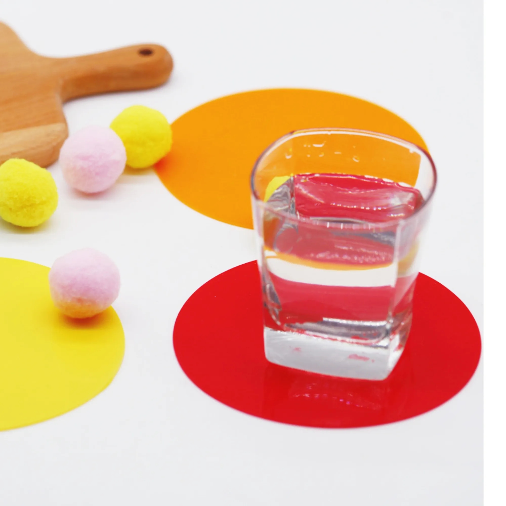 2 in 1 Silicone Drink Coaster Jar Opener Heat Resistant 2