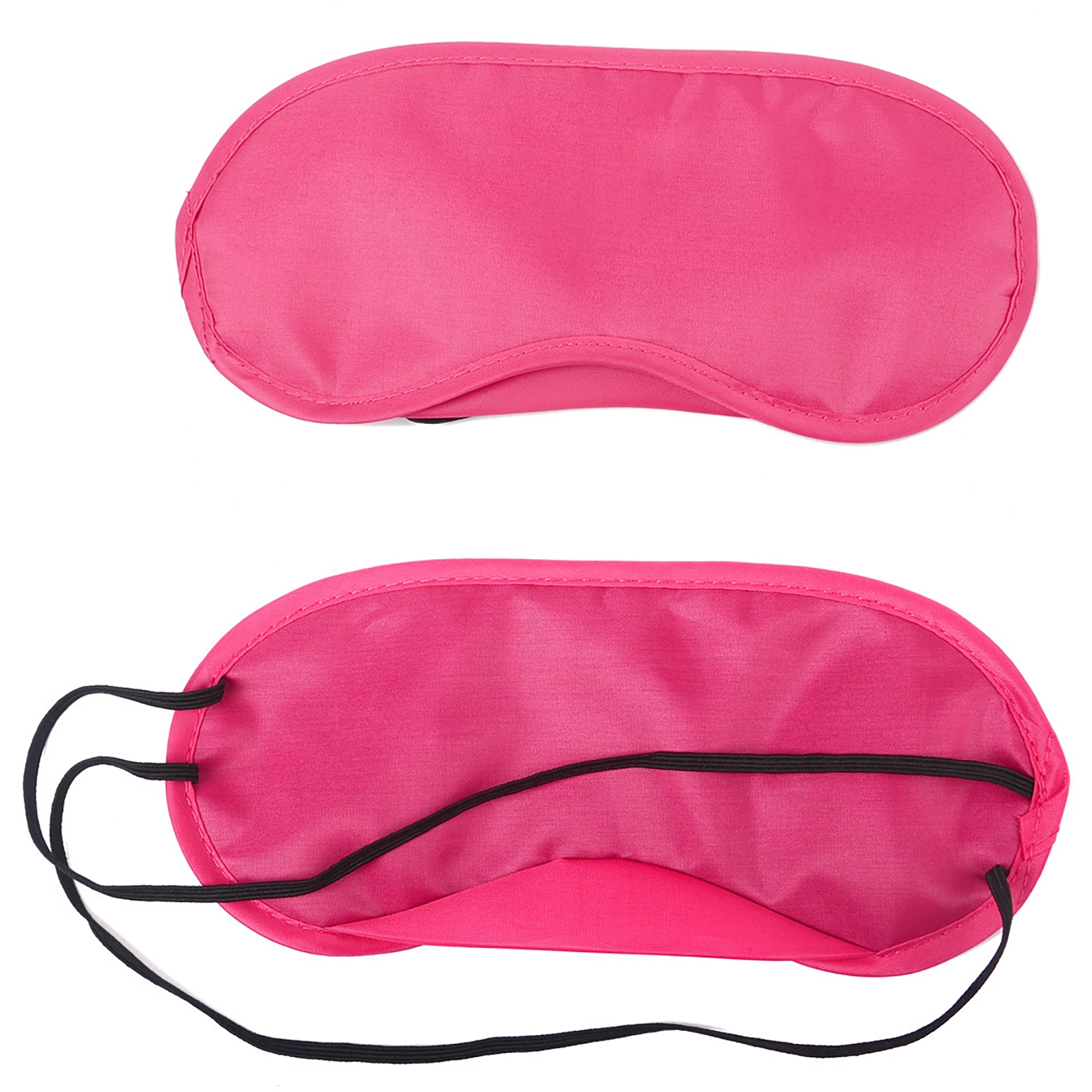 MOQ 50pcs Adult Polyester Aviation Travel Sleep Eye Mask 3