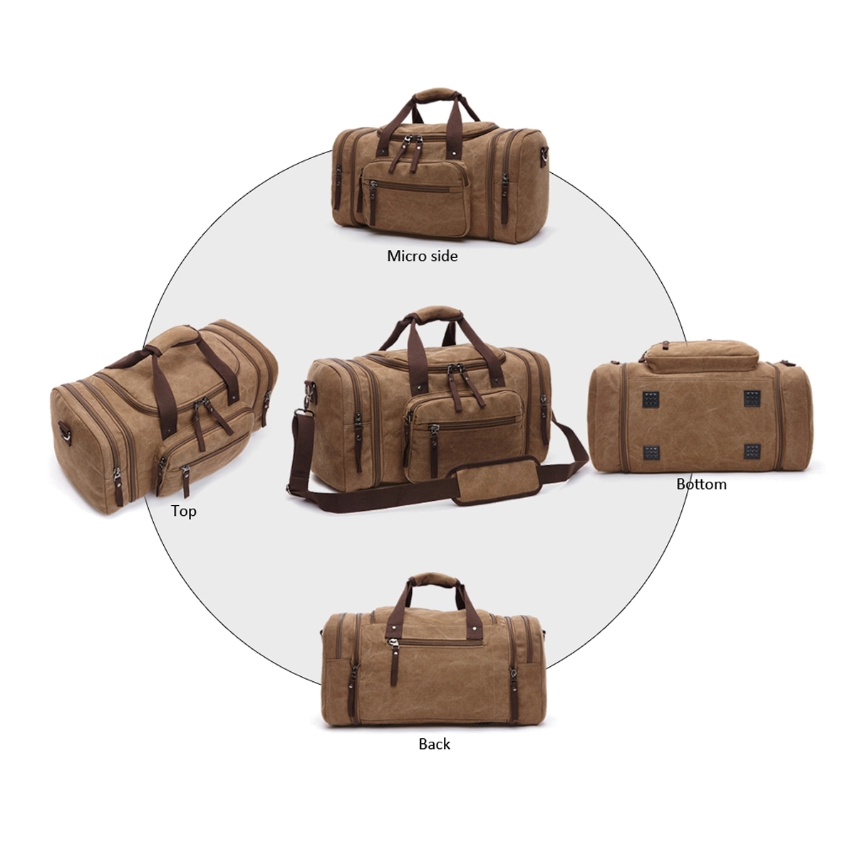 Canvas Duffel Bags for Travel 4