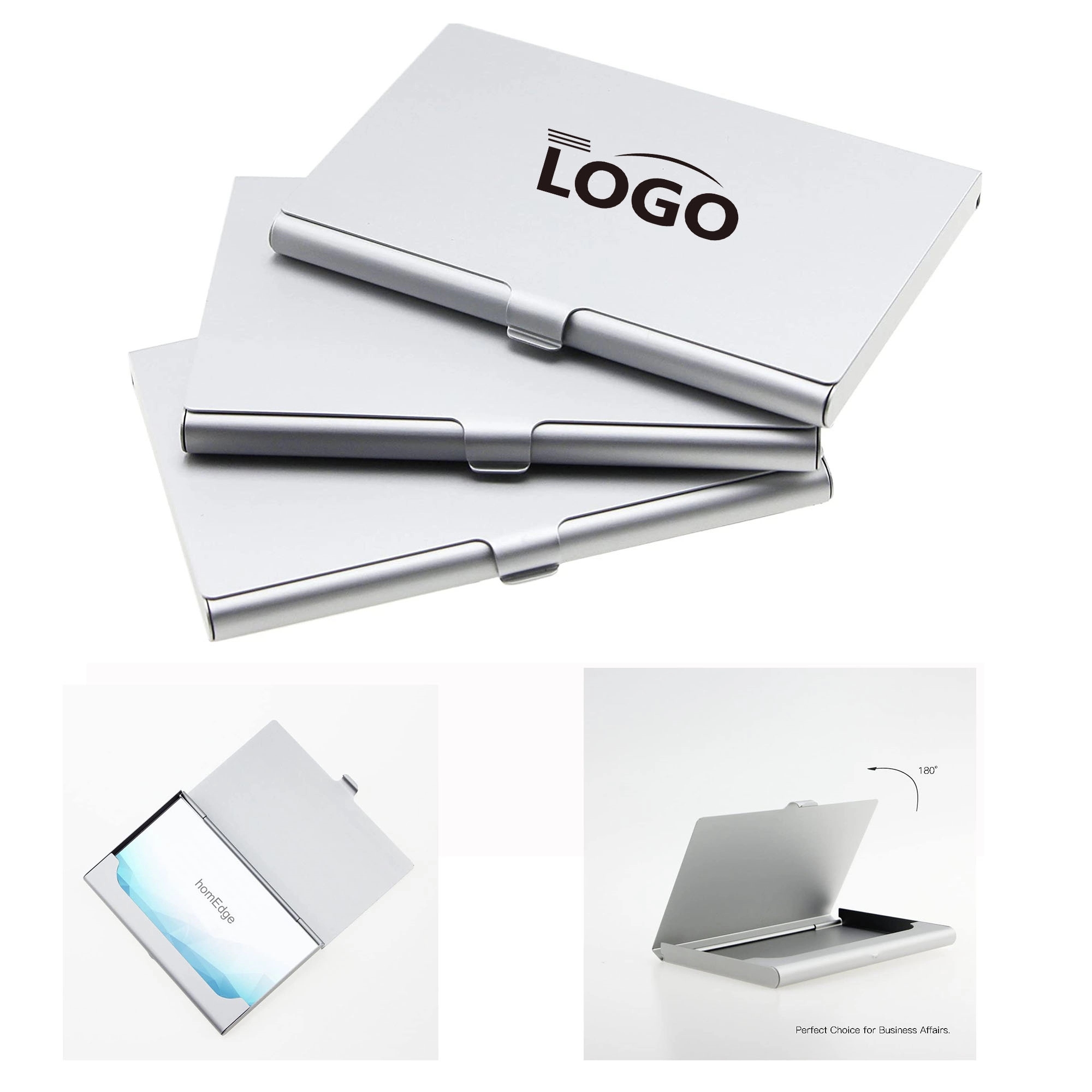 Aluminum Business Card Holder Case 5
