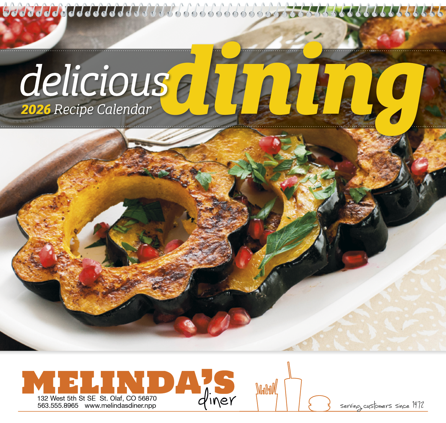 Good Value™ Delicious Dining - Spiral Calendar 6