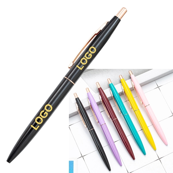 Custom Click Metal Pens 4