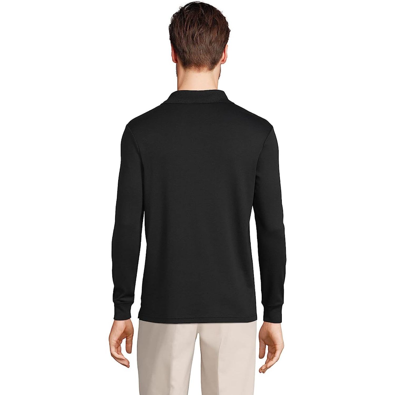 REPREVE® - Men's rPET Polyester Long Sleeve Polo 6