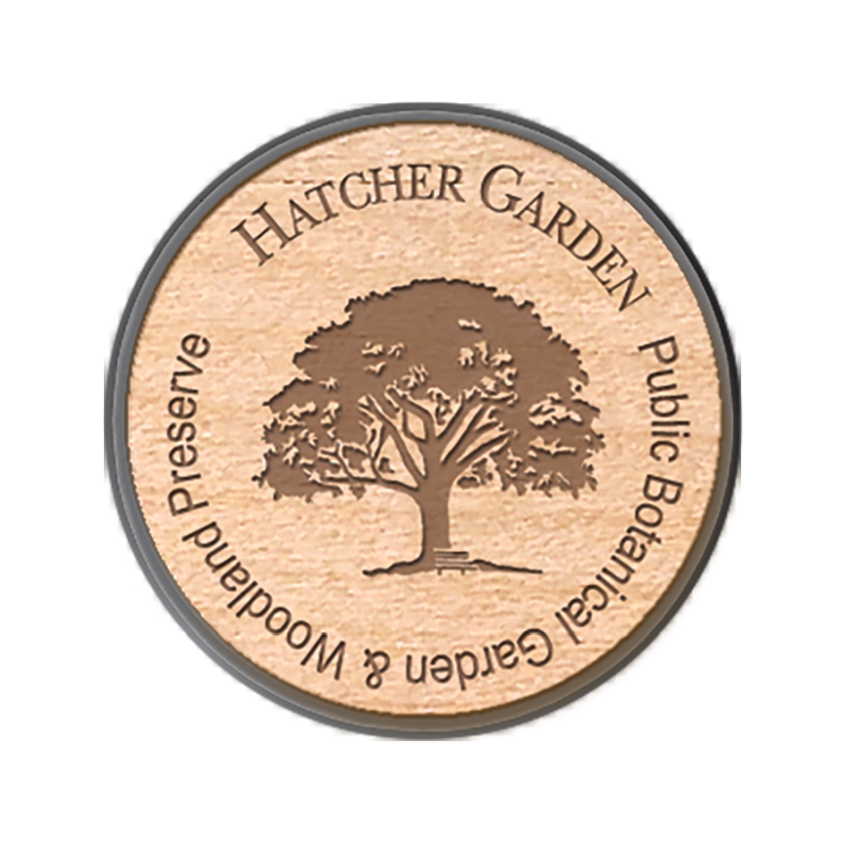 USA MADE Dimensional Lapel Pin | Wood Insert