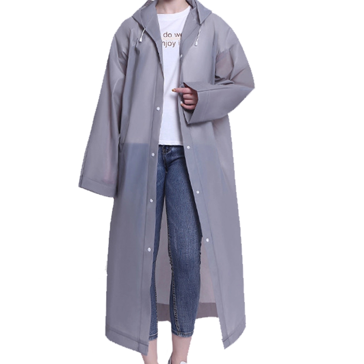 EVA Adult Rain Poncho Coats 9